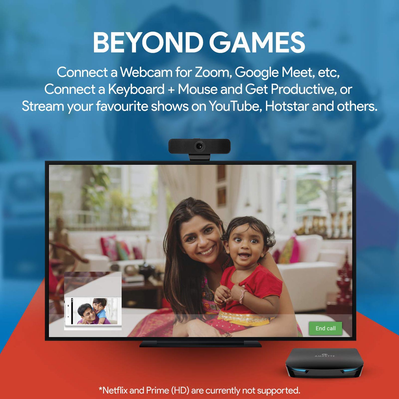 AMKETTE EvoFox 32GB SSD Gaming Console With Asphalt 8, Badland, Beach Buggy Racing, Bomb Hunters, BombSquad, Brick Breaker Pro, Commute, CrossyRoad (Grey) AMKETTE EvoFox 32GB SSD Gaming Console With Asphalt 8, Badland, Beach Buggy Racing, Bomb Hunters, BombSquad, Brick Breaker Pro, Commute, CrossyRoad (Grey)_4