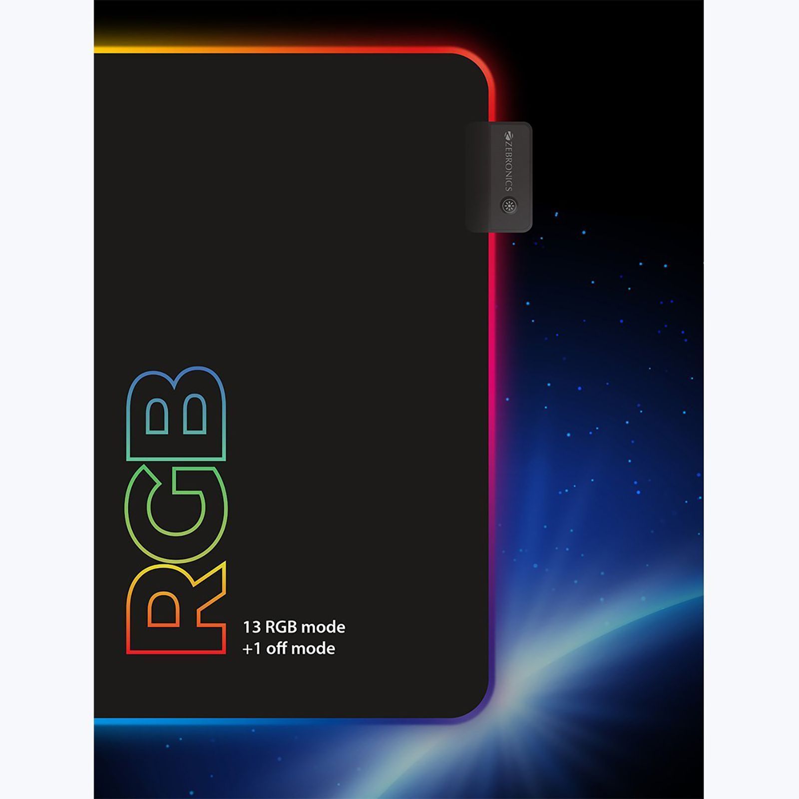 ZEBRONICS Blaze Gaming Mouse Pad (Anti Slip Rubber Base, Black)_7