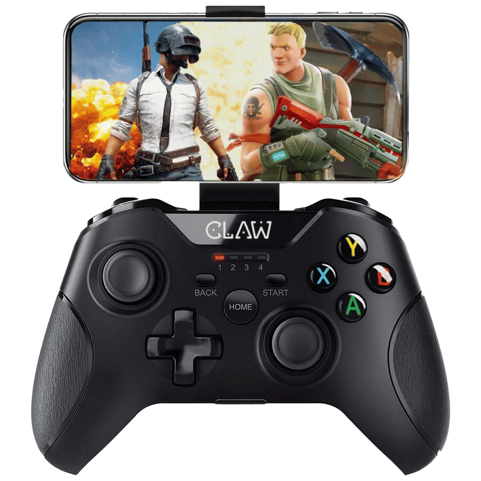 Claw Shoot Mobile Wireless Controller for Windows PC and Laptop (Rubberized Textured Grip, Black) Claw Shoot Mobile Wireless Controller for Windows PC and Laptop (Rubberized Textured Grip, Black)_1