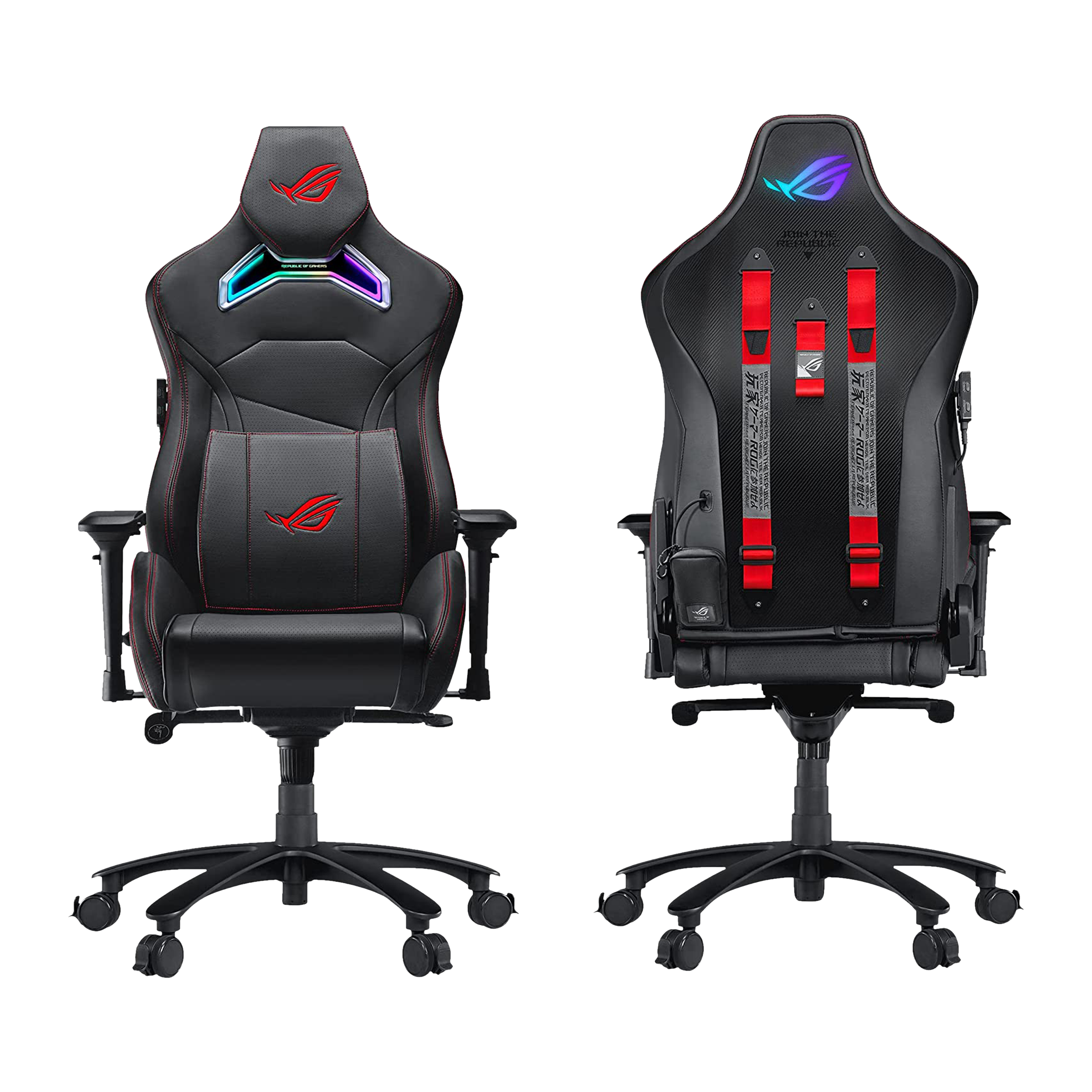 ASUS ROG Chariot Core Gaming Chair (AURA RGB, SL300, Black)_10