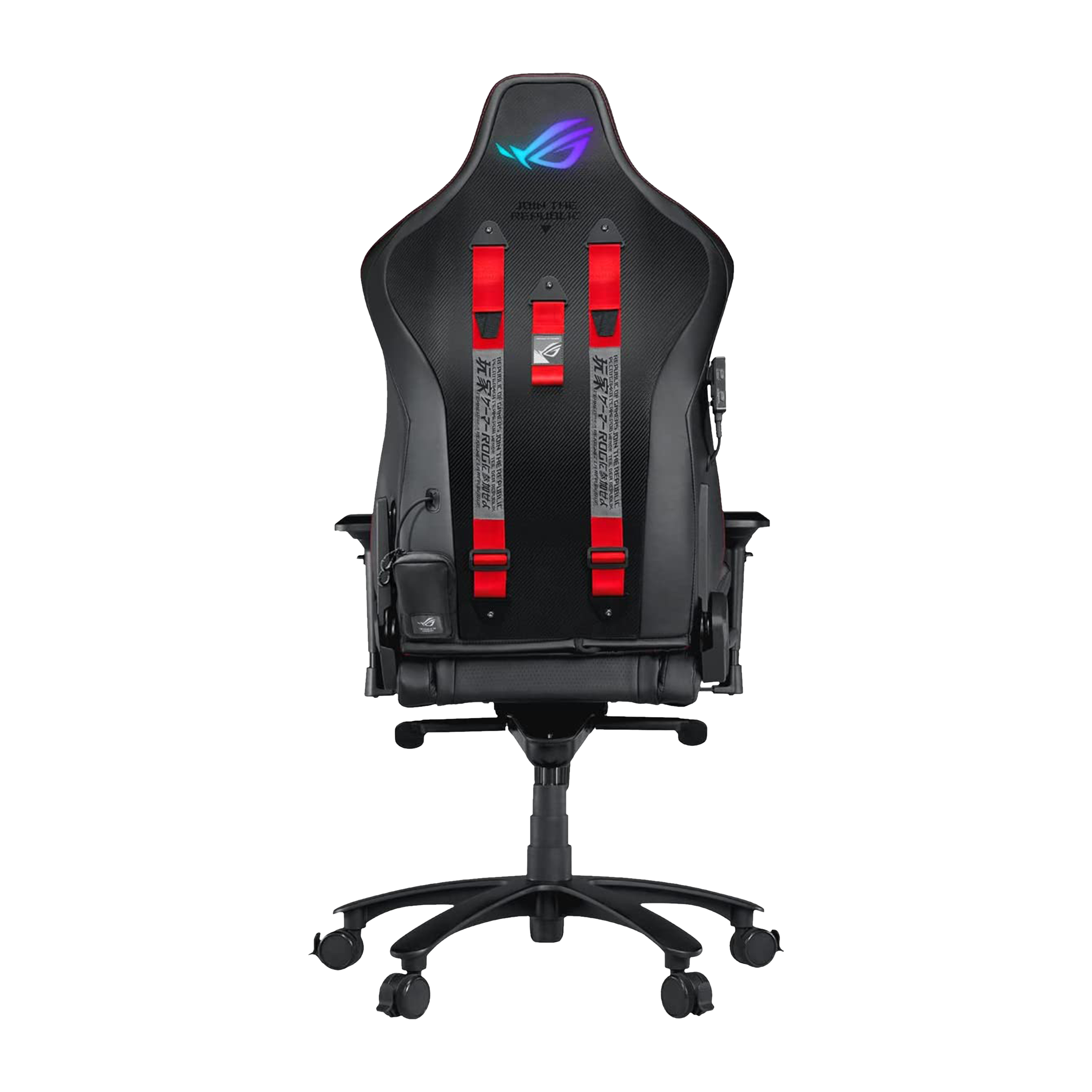 ASUS ROG Chariot Core Gaming Chair (AURA RGB, SL300, Black)_4