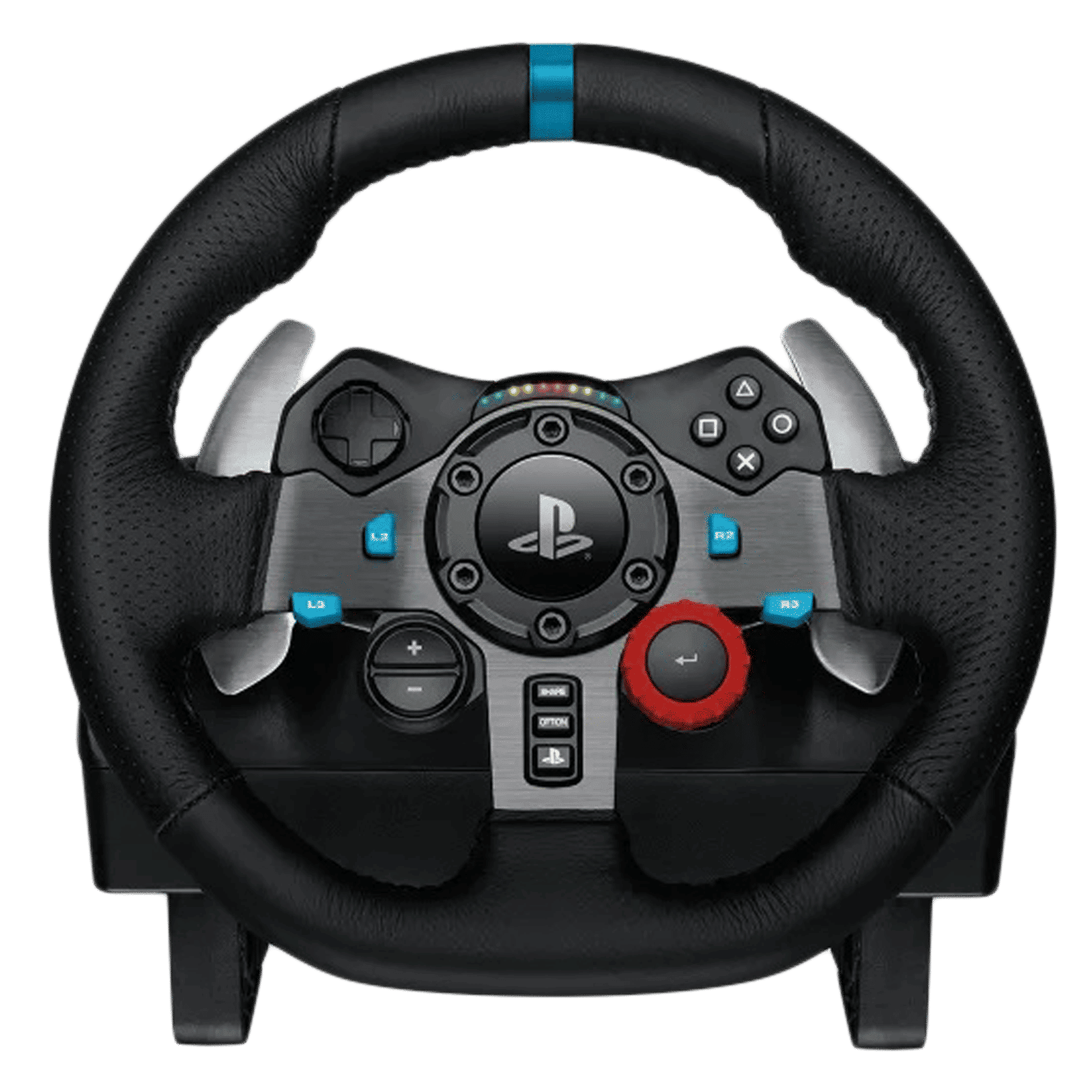 logitech G29 Driving Force Wired Controller for Playstation 4, Playstation 5, Windows, Mac (Touchpad, 941-000143, Black)_2