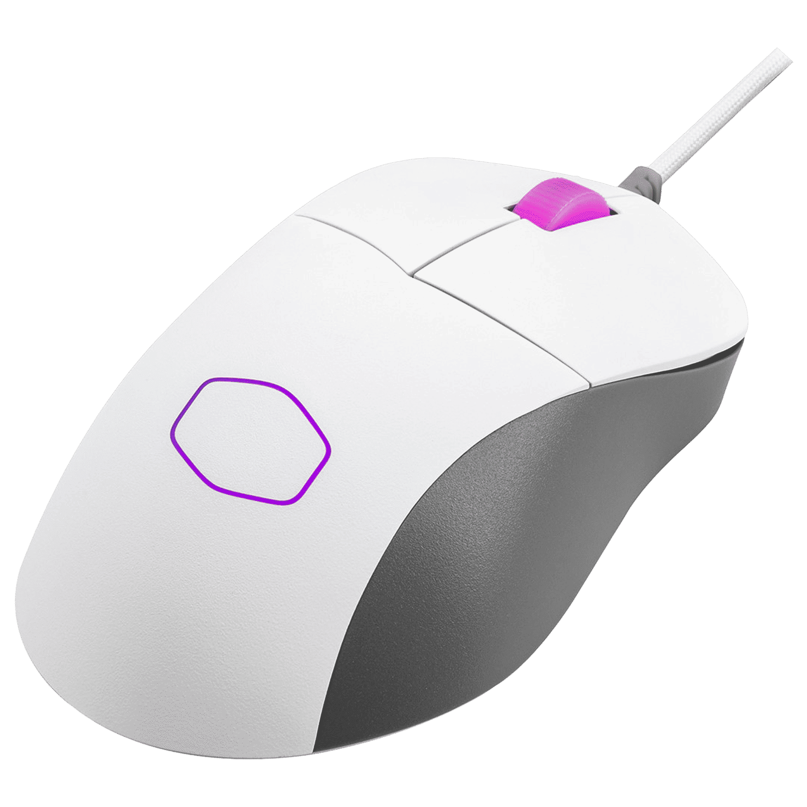 Cooler Master MM730 Wired Gaming Mouse (16,000 DPI, Gold Plated Cable, White)_2