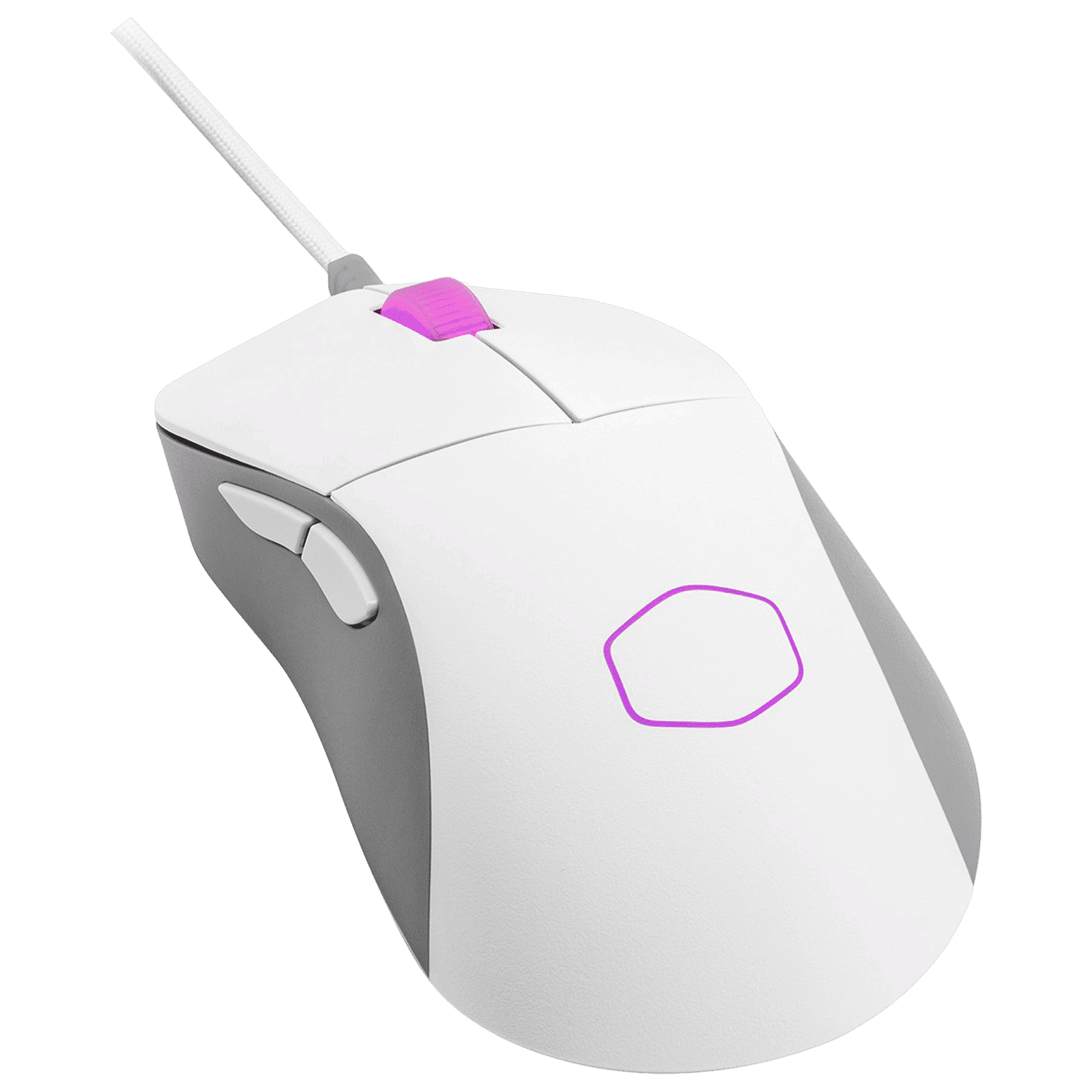 Cooler Master MM730 Wired Gaming Mouse (16,000 DPI, Gold Plated Cable, White)_5