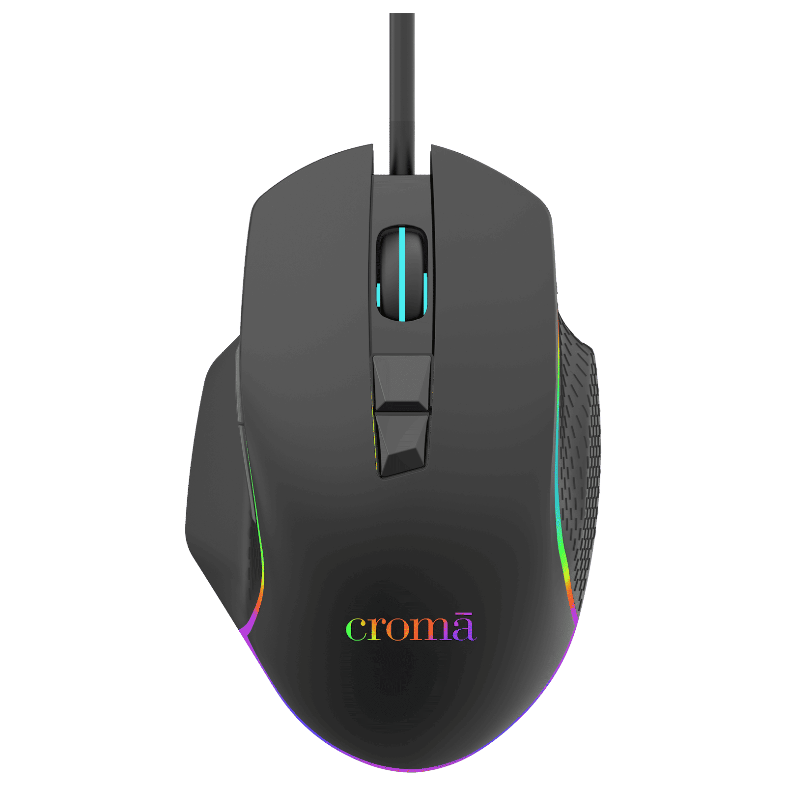 Croma Wired 4-IN-1 Gaming Combo (7200 DPI Adjustable, Black) Croma Wired 4-IN-1 Gaming Combo (7200 DPI Adjustable, Black)_9