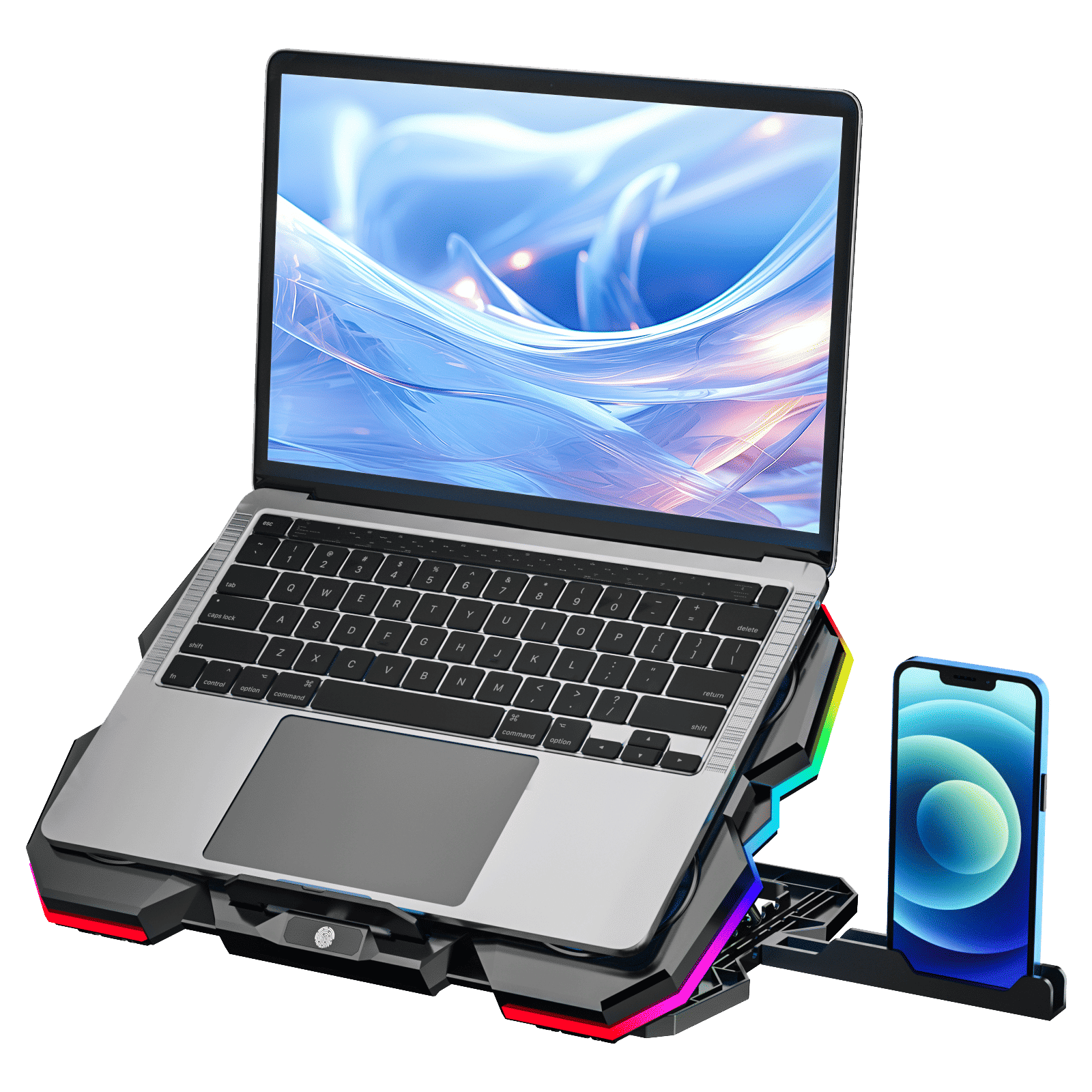 Croma Gaming Cooling Pad For Laptops (Electrothermal Cooling Technology, Black) Croma Gaming Cooling Pad For Laptops (Electrothermal Cooling Technology, Black)_2