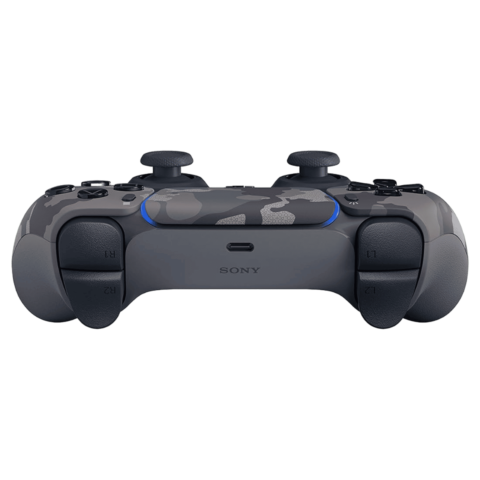 SONY DualSense Wireless Controller for Playstation 5 (Highly Immersive Gaming Experience, CFI-ZCT1W06XRUS, Grey Camo)_4