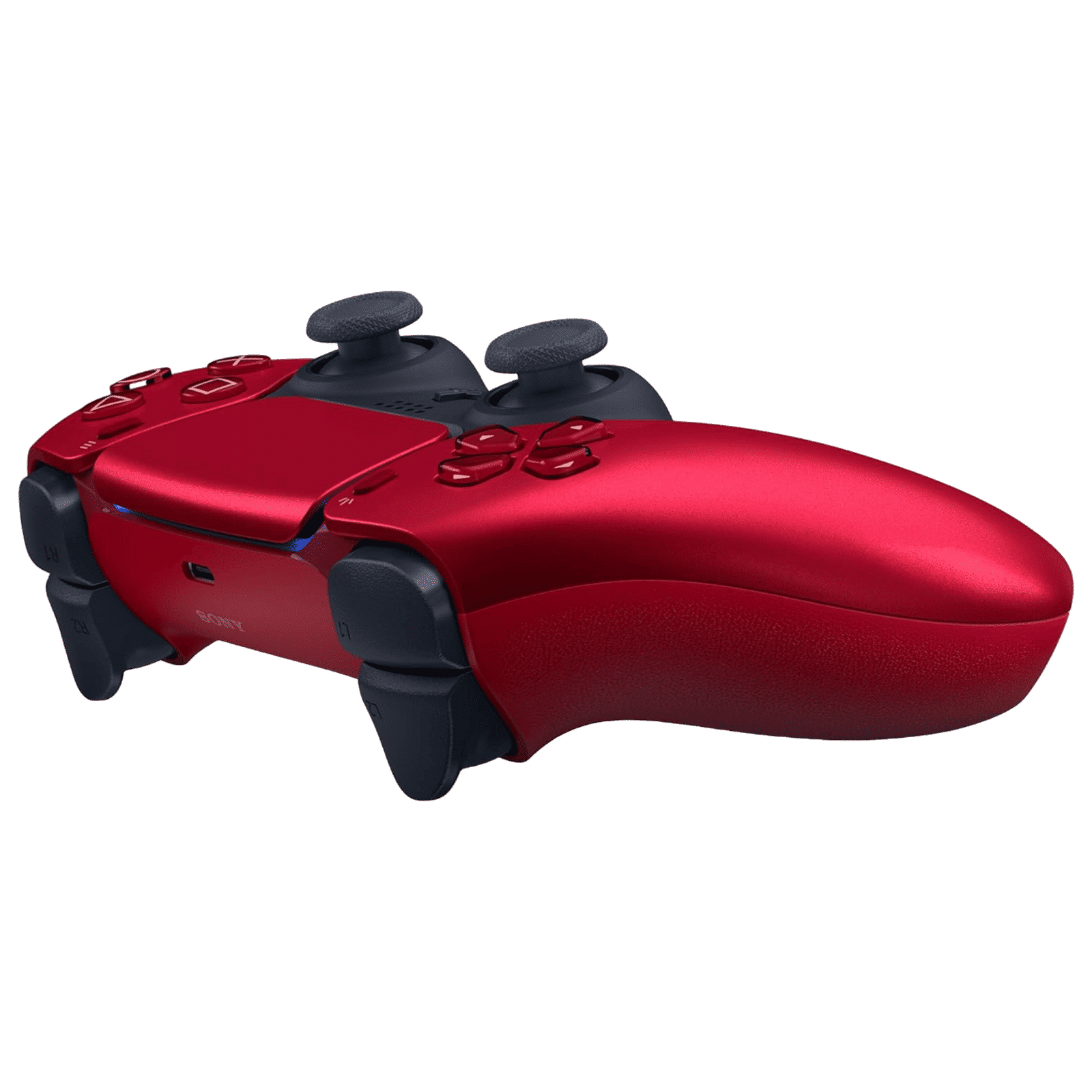 SONY DualSense Wireless Controller for Playstation 5 (Highly Immersive Gaming Experience, CFI-ZCT1W07X, Metallic Red)_2