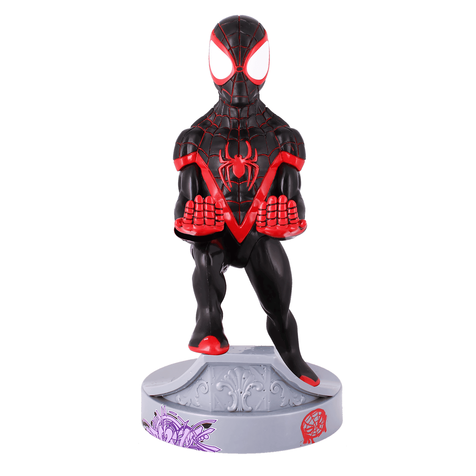 Cable Guys Miles Morales Gaming Accessory For Gaming Controllers and Mobile Phones (PC00002991, Black) Cable Guys Miles Morales Gaming Accessory For Gaming Controllers and Mobile Phones (PC00002991, Black)_1