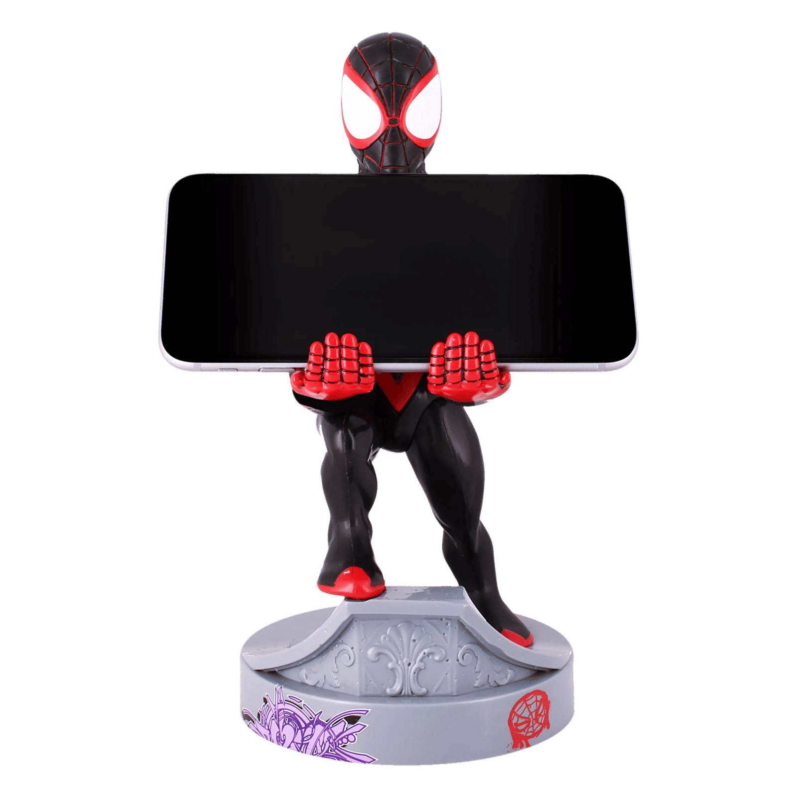 Cable Guys Miles Morales Gaming Accessory For Gaming Controllers and Mobile Phones (PC00002991, Black) Cable Guys Miles Morales Gaming Accessory For Gaming Controllers and Mobile Phones (PC00002991, Black)_2