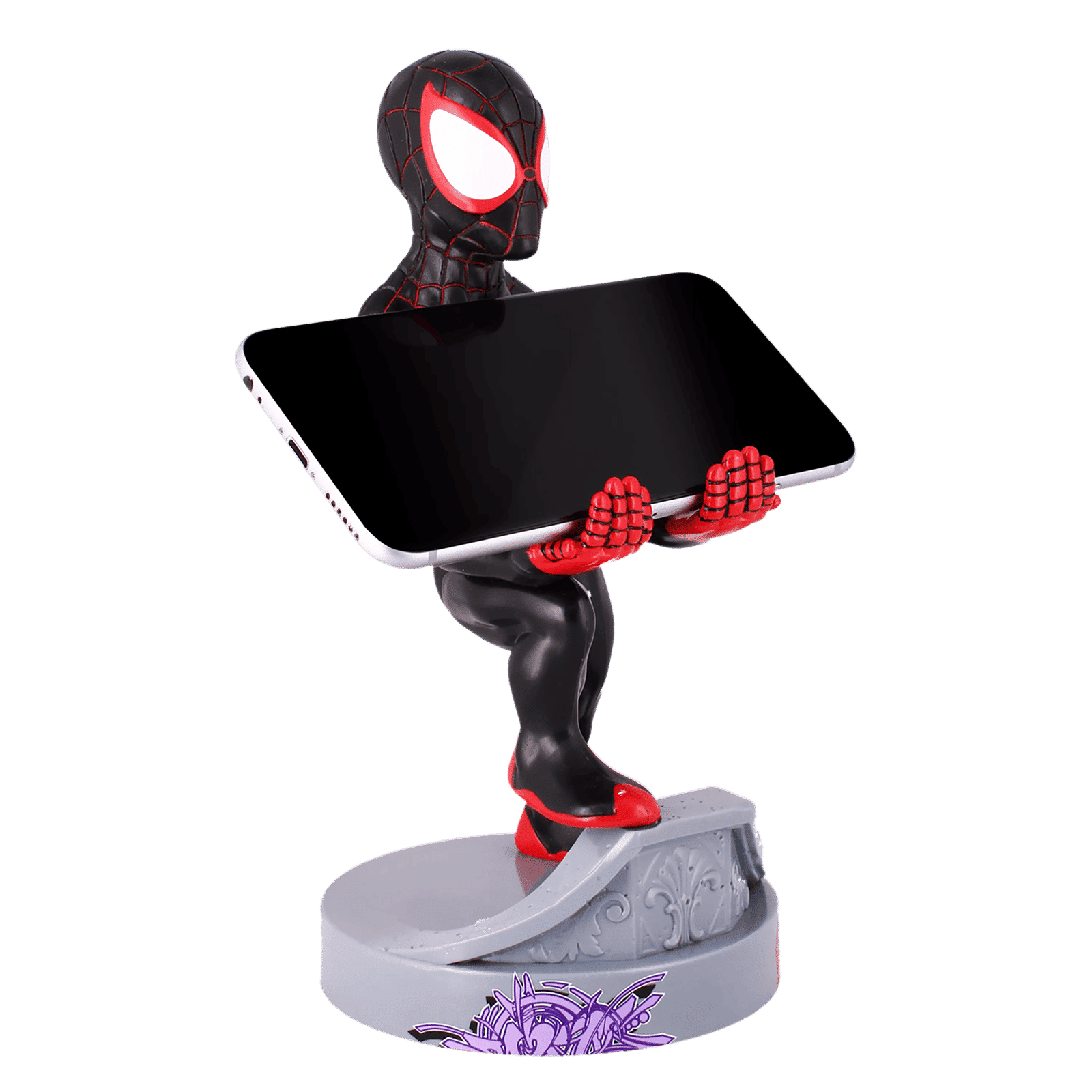 Cable Guys Miles Morales Gaming Accessory For Gaming Controllers and Mobile Phones (PC00002991, Black) Cable Guys Miles Morales Gaming Accessory For Gaming Controllers and Mobile Phones (PC00002991, Black)_3