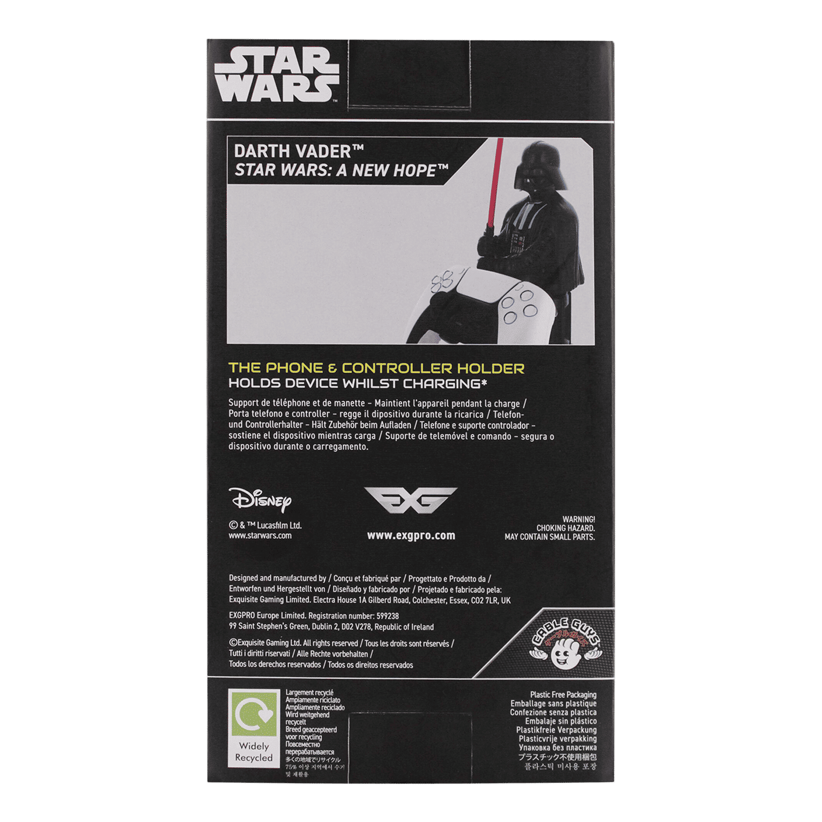 Cable Guys Star Wars Darthvader Gaming Accessory For Gaming Controllers and Mobile Phones (PC00003517, Black) Cable Guys Star Wars Darthvader Gaming Accessory For Gaming Controllers and Mobile Phones (PC00003517, Black)_10