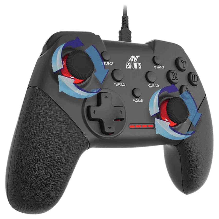 ANT ESPORTS Wired Controller Joystick (GP100, Black)_3