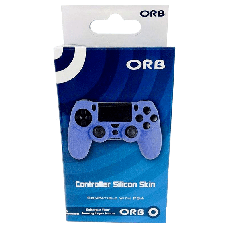 ORB PS4 Controller Silicone Skin Cover (Blue)_4