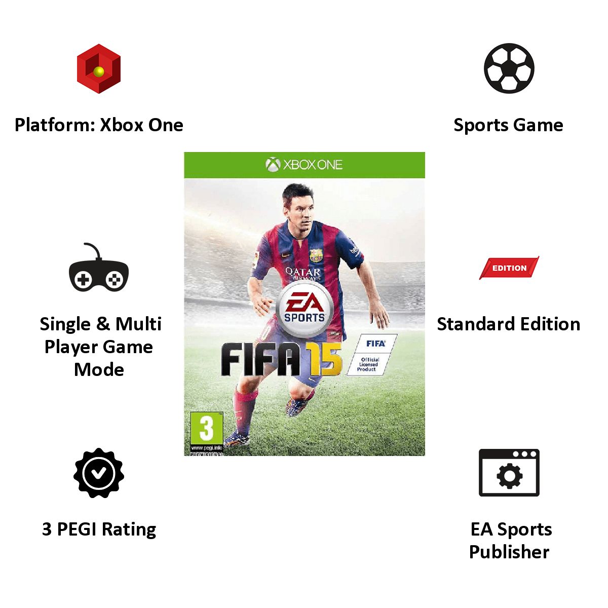 EA Xbox One Game (FIFA 15) EA Xbox One Game (FIFA 15)_2