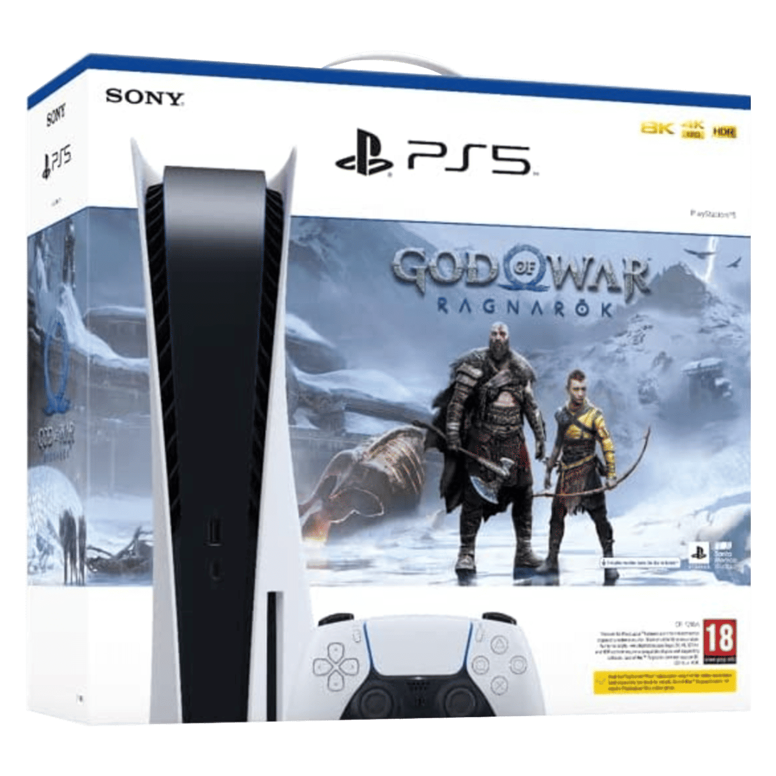 SONY Playstation 5 825GB SSD (50668690, White) with God Of War Ragnarok Bundle SONY Playstation 5 825GB SSD (50668690, White) with God Of War Ragnarok Bundle_2