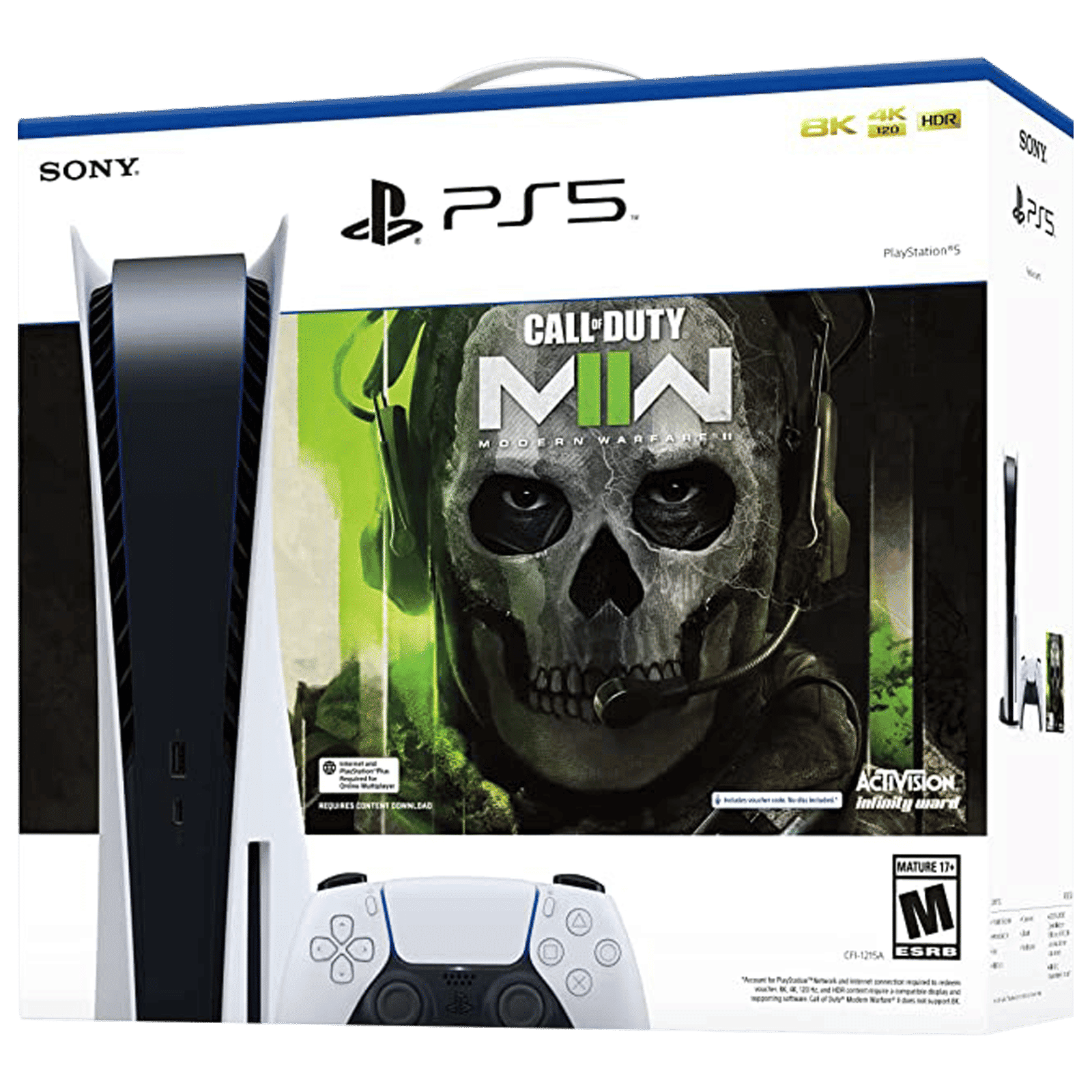 Sony Playstation 5 825GB SSD (50668744, White) with Call of Duty MWII Bundle_4