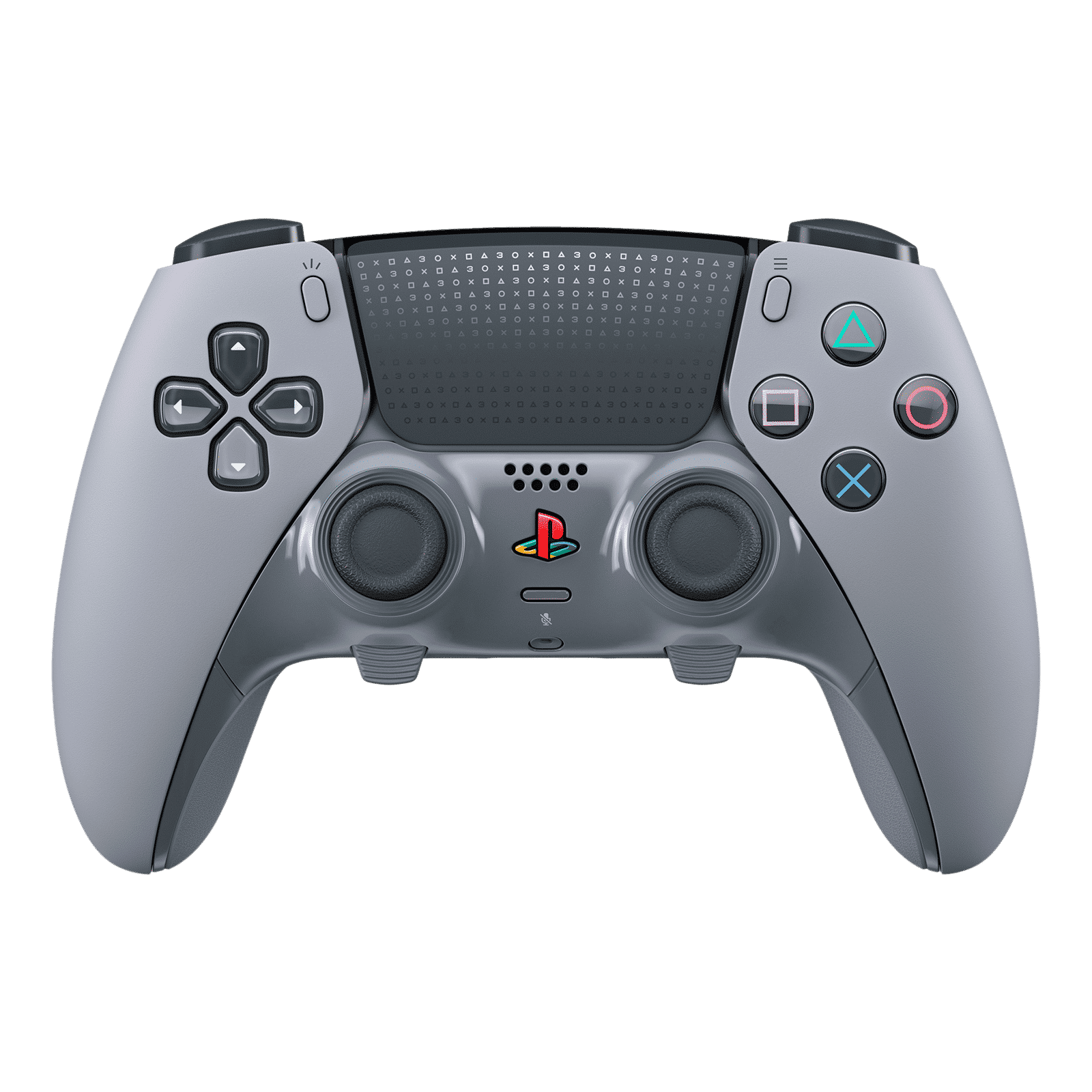 SONY DualSense Edge 30th Anniversary Limited Edition Wireless Gaming Controller for PlayStation 5 (Ultra Customizable Controls, CFI-ZCP1W30Y, Silver)_1