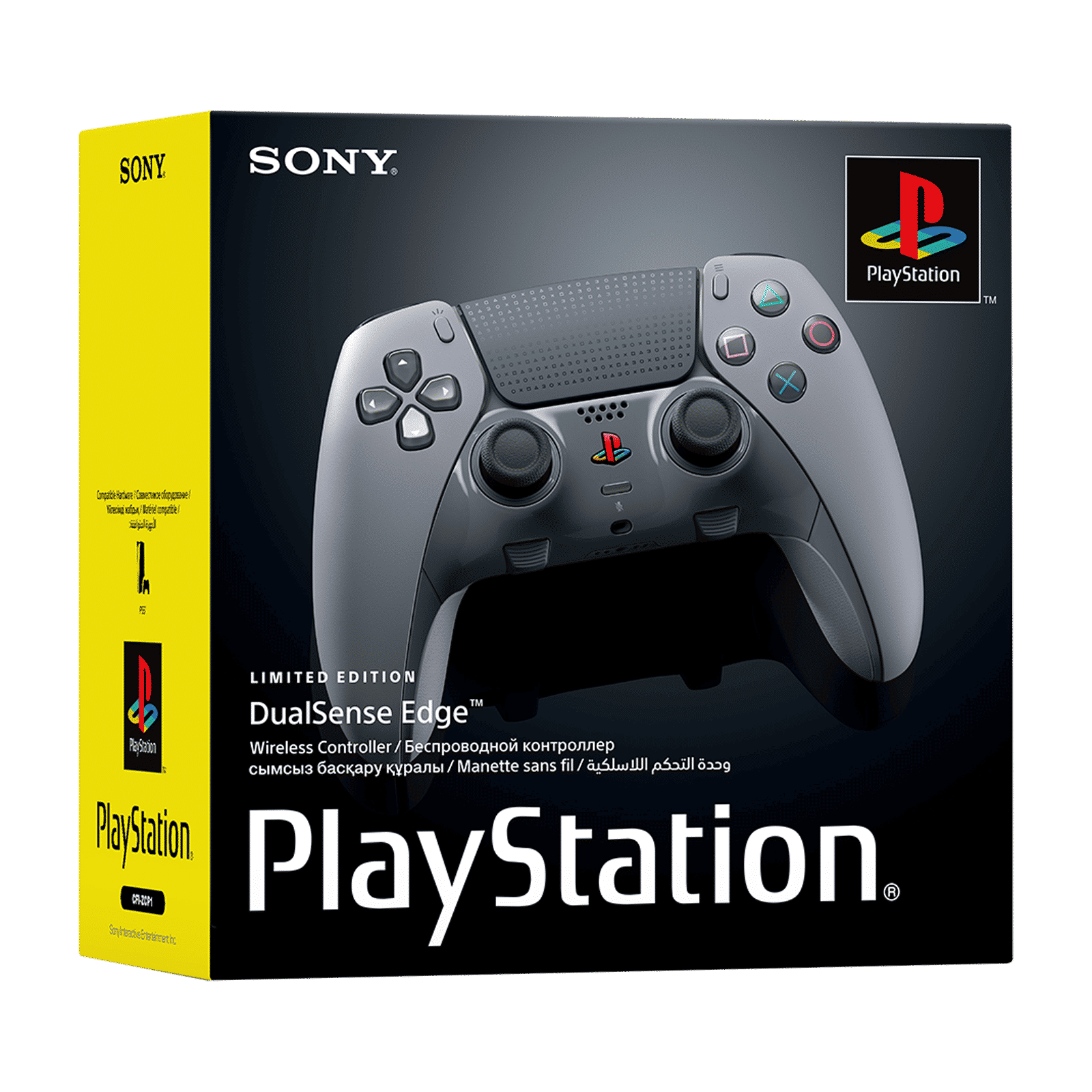 SONY DualSense Edge 30th Anniversary Limited Edition Wireless Gaming Controller for PlayStation 5 (Ultra Customizable Controls, CFI-ZCP1W30Y, Silver)_5