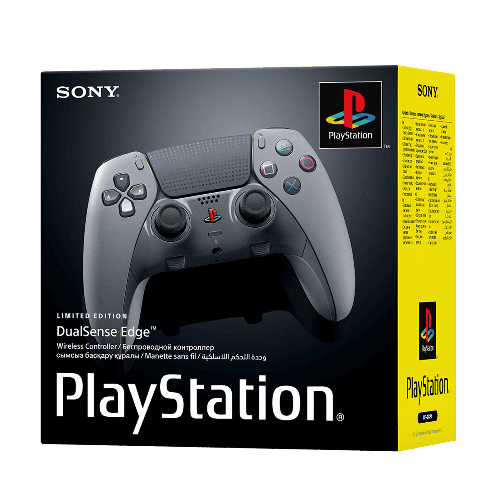 SONY DualSense Edge 30th Anniversary Limited Edition Wireless Gaming Controller for PlayStation 5 (Ultra Customizable Controls, CFI-ZCP1W30Y, Silver)_6