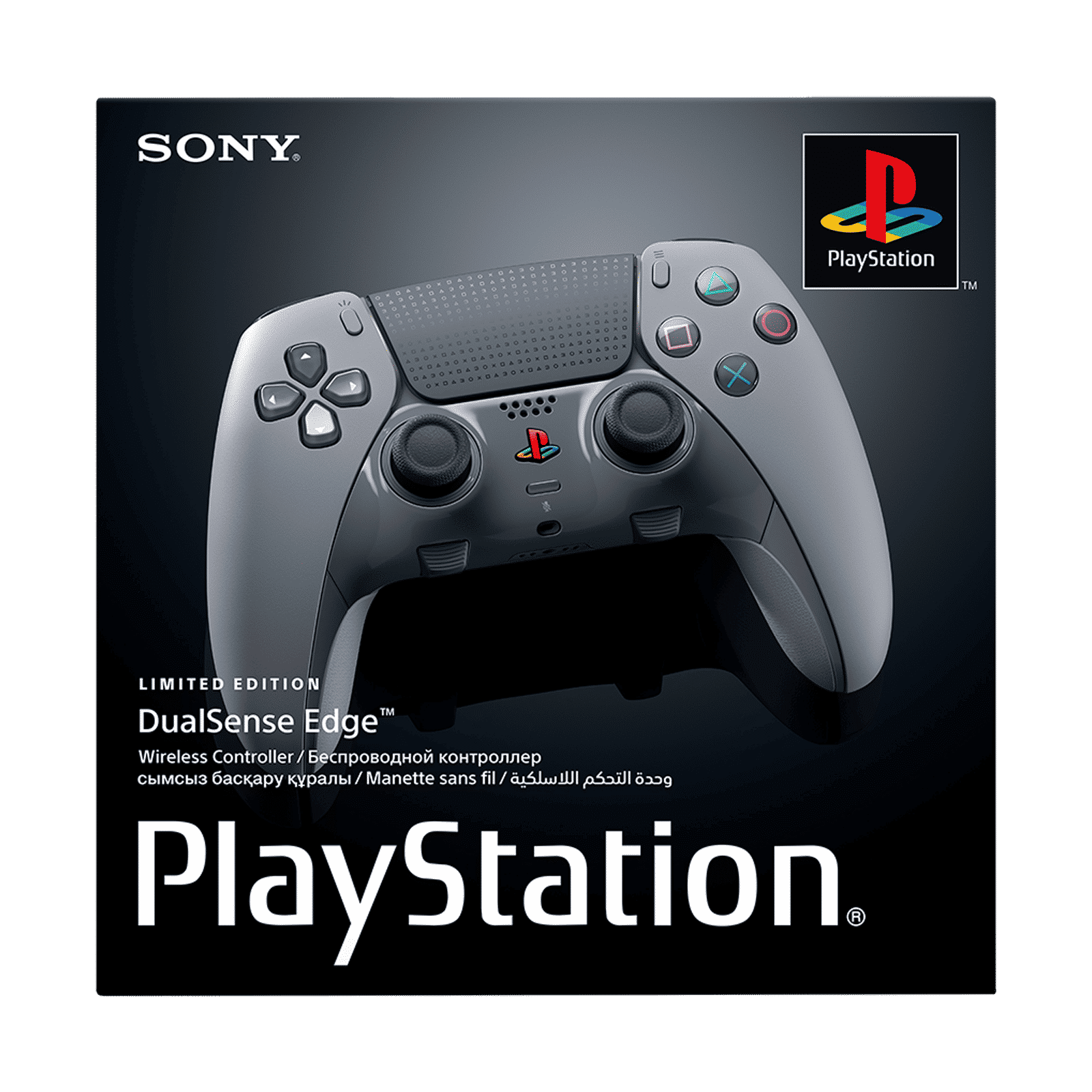 SONY DualSense Edge 30th Anniversary Limited Edition Wireless Gaming Controller for PlayStation 5 (Ultra Customizable Controls, CFI-ZCP1W30Y, Silver)_7