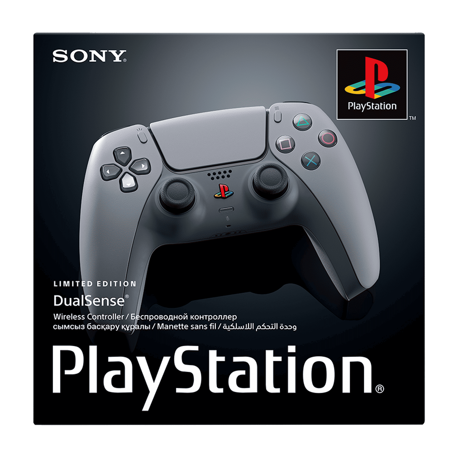 SONY DualSense 30th Anniversary Limited Edition Wireless Gaming Controller for PlayStation 5 (Built-in Microphone, CFI-ZCT1W30X, Silver)_6