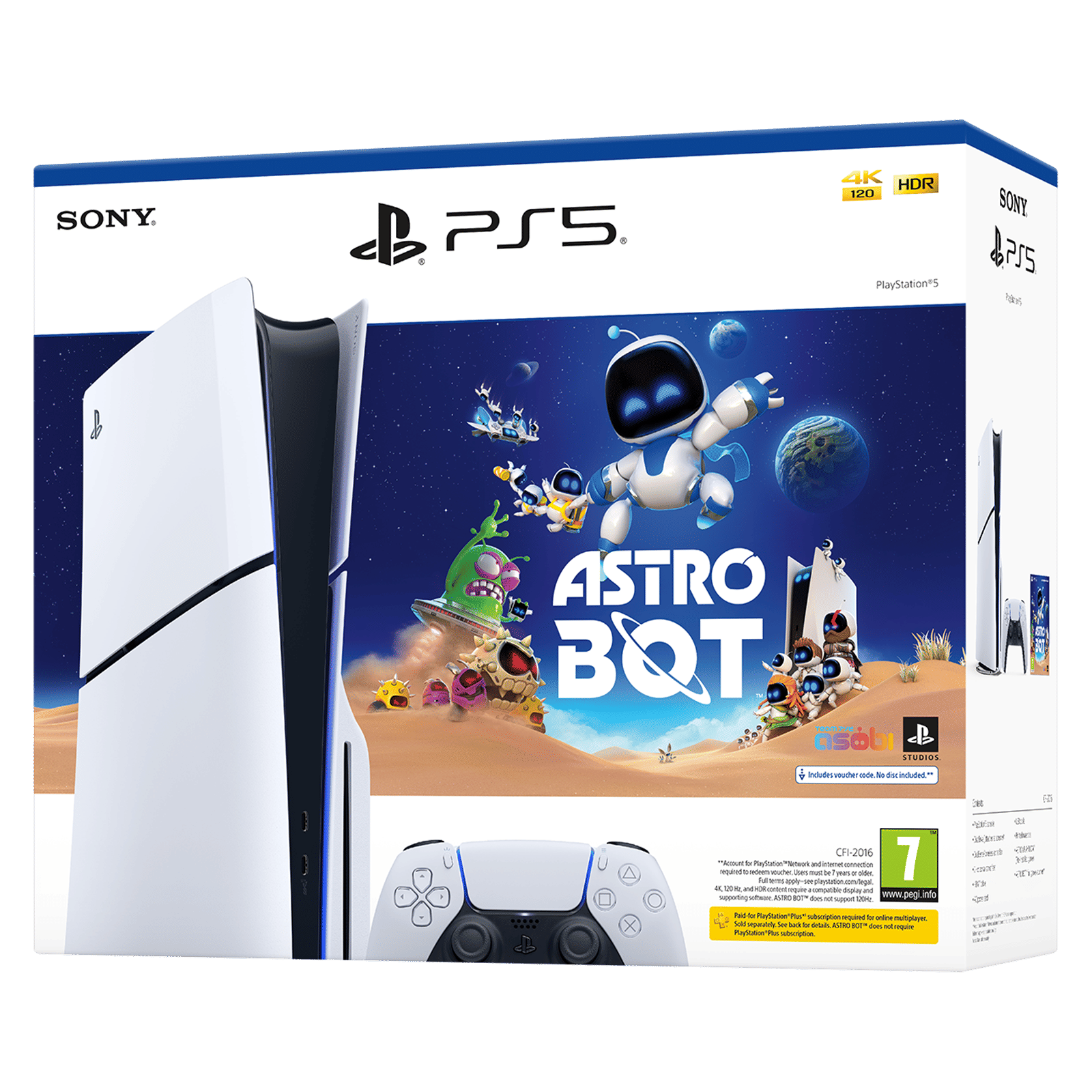 SONY PlayStation 5 1TB HDD 825GB SSD Slim Gaming Console With ASTRO BOT, ASTRO's PLAYROOM (White)_5