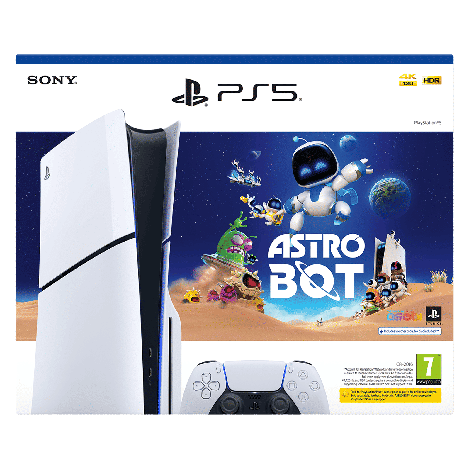 SONY PlayStation 5 1TB HDD 825GB SSD Slim Gaming Console With ASTRO BOT, ASTRO's PLAYROOM (White)_2