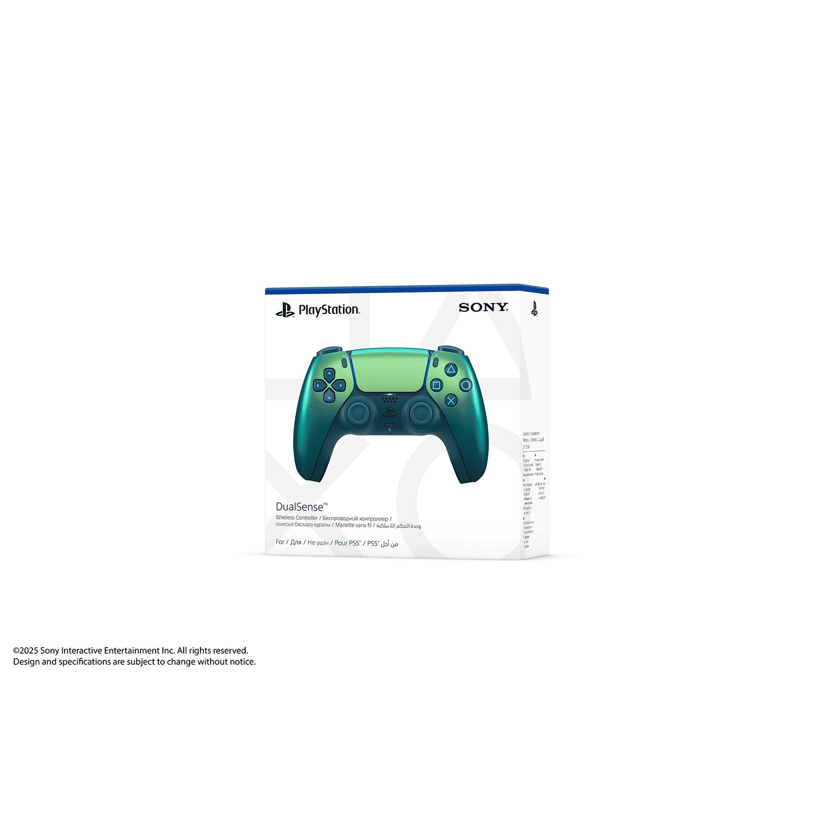 SONY DualSense Wireless Gaming Controller for PlayStation 5 (Motion Sensor, CFI-ZCT1W10X, Chroma Teal)_7