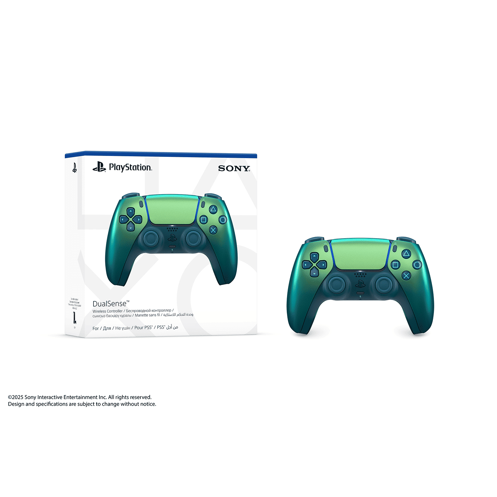 SONY DualSense Wireless Gaming Controller for PlayStation 5 (Motion Sensor, CFI-ZCT1W10X, Chroma Teal)_5