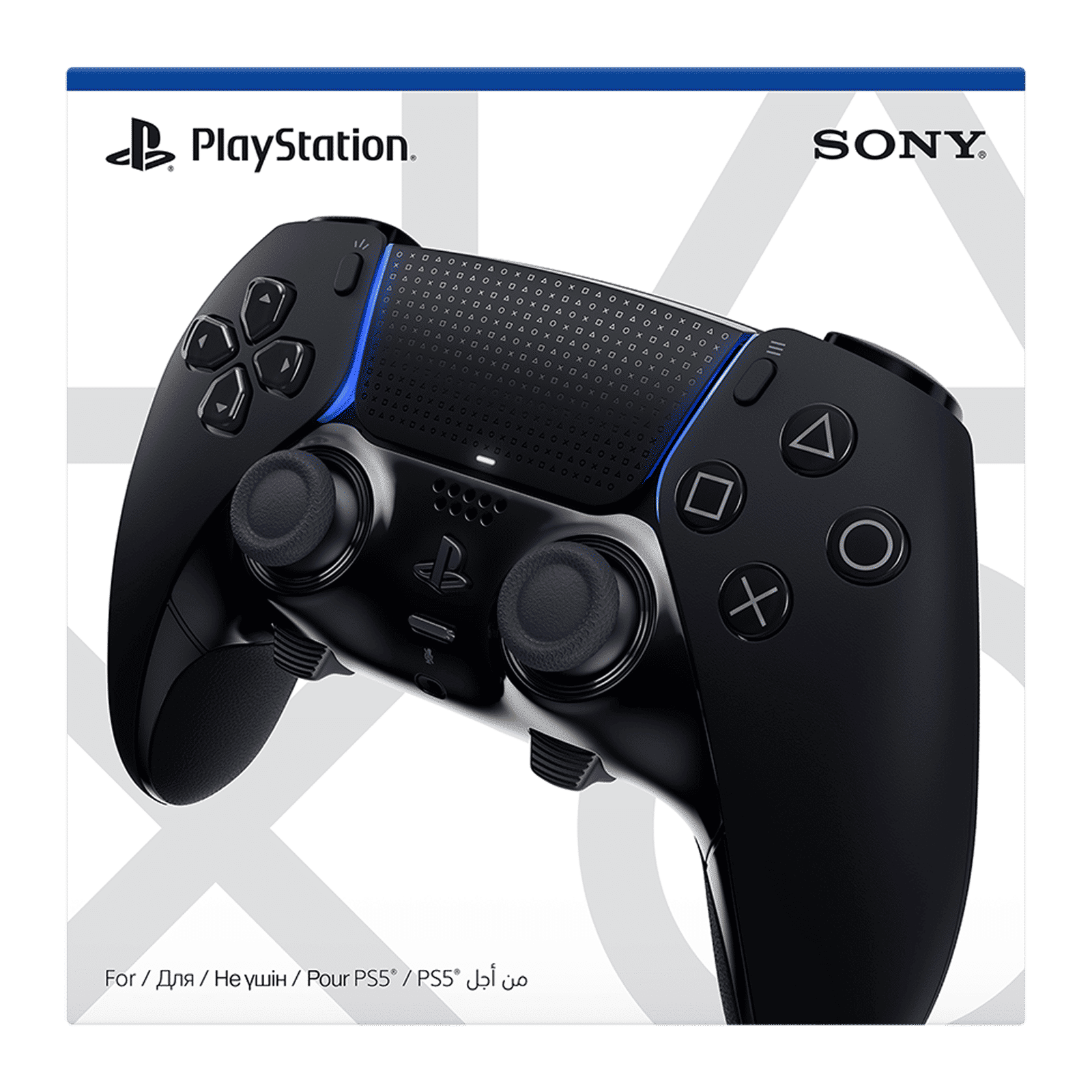 SONY DualSense Edge Wireless Gaming Controller for PlayStation 5 (Motion Sensor, CFI-ZCP1W01Y, Midnight Black)_6