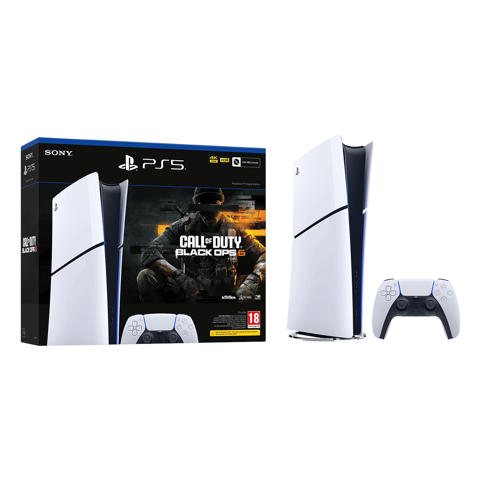 SONY PlayStation 5 1TB SSD Digital Slim Gaming Console With COD (White) SONY PlayStation 5 1TB SSD Digital Slim Gaming Console With COD (White)_4