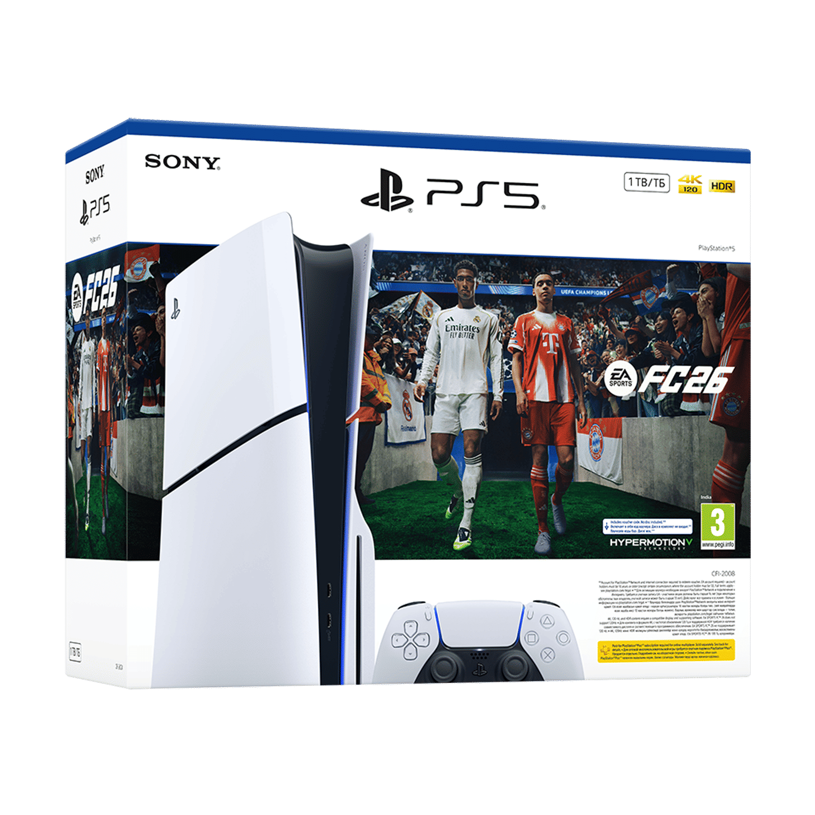SONY PlayStation 5 1TB SSD Standard Gaming Console with EA SPORTS FC26 Bundle (White) SONY PlayStation 5 1TB SSD Standard Gaming Console with EA SPORTS FC26 Bundle (White)_3