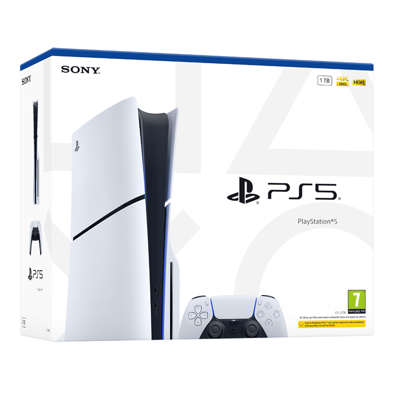 SONY PlayStation 5 1TB SSD Standard Disc Gaming Console (White)_7