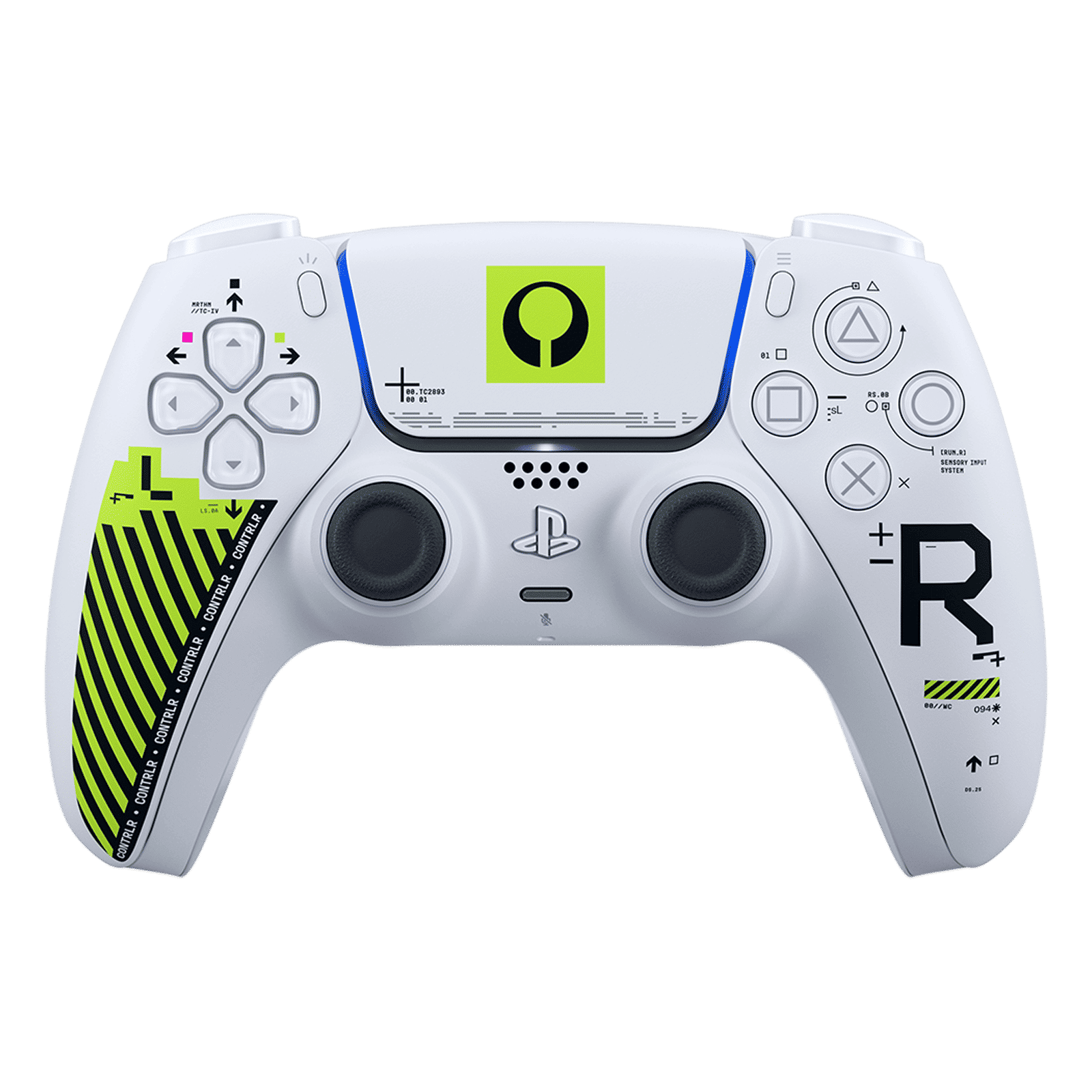 SONY DualSense Marathon Limited Edition Wireless Gaming Controller for PlayStation 5 (Built-in Microphone, CFI-ZCT1WZDX, White)_1