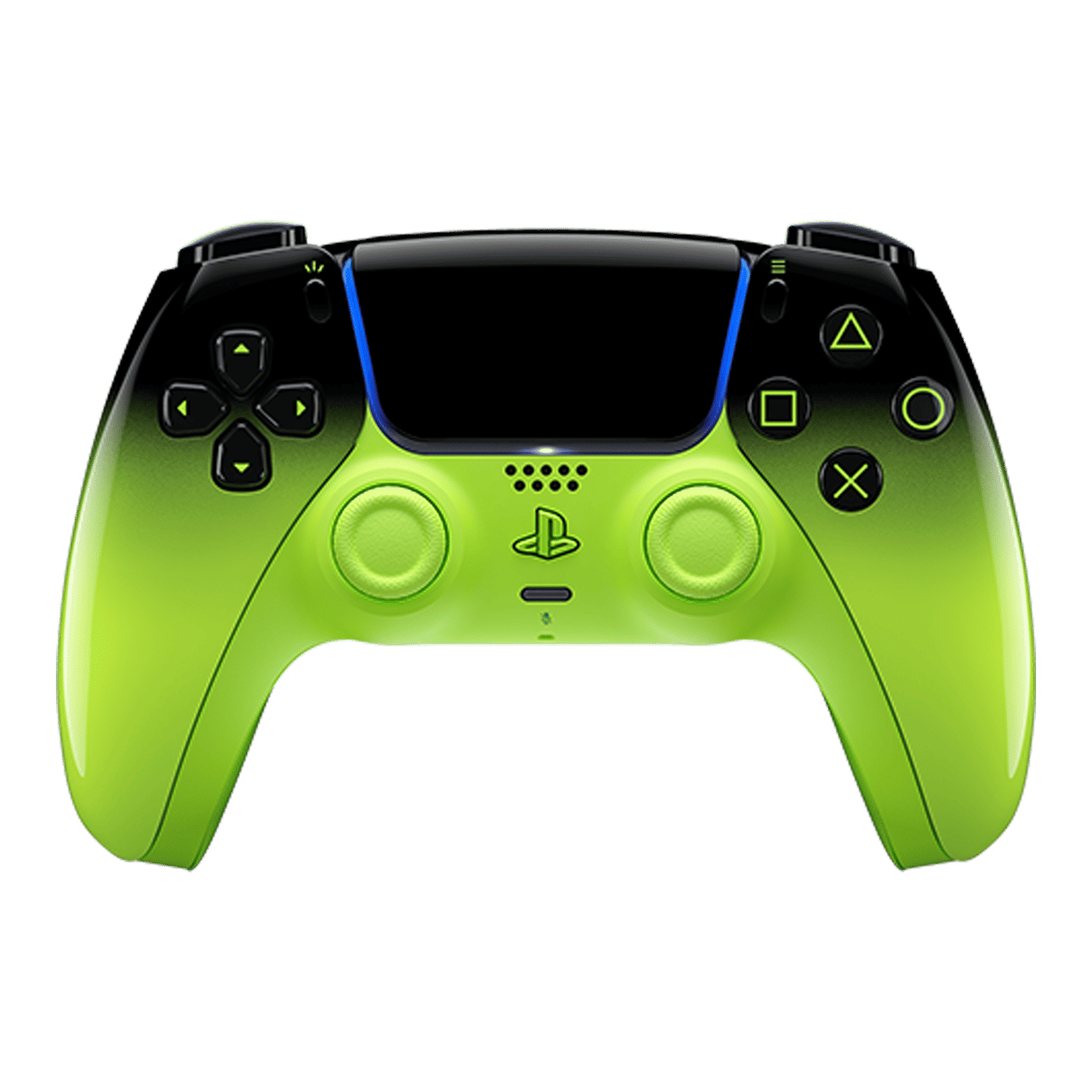 SONY DualSense Wireless Gaming Controller for PlayStation 5 (Built-in Microphone, CFI-ZCT2W14X, Remix Green)_1