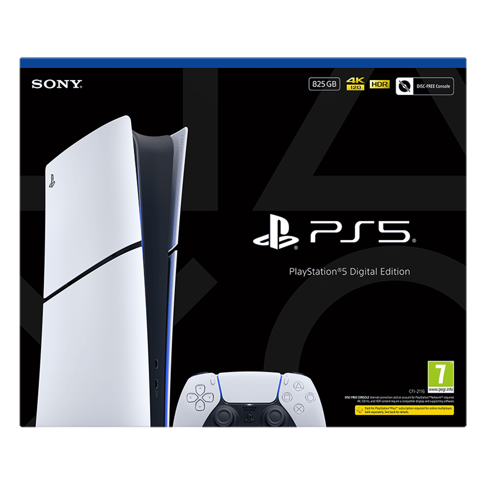 SONY PlayStation 5 825 GB HDD Digital Edition Gaming Console (White)_3