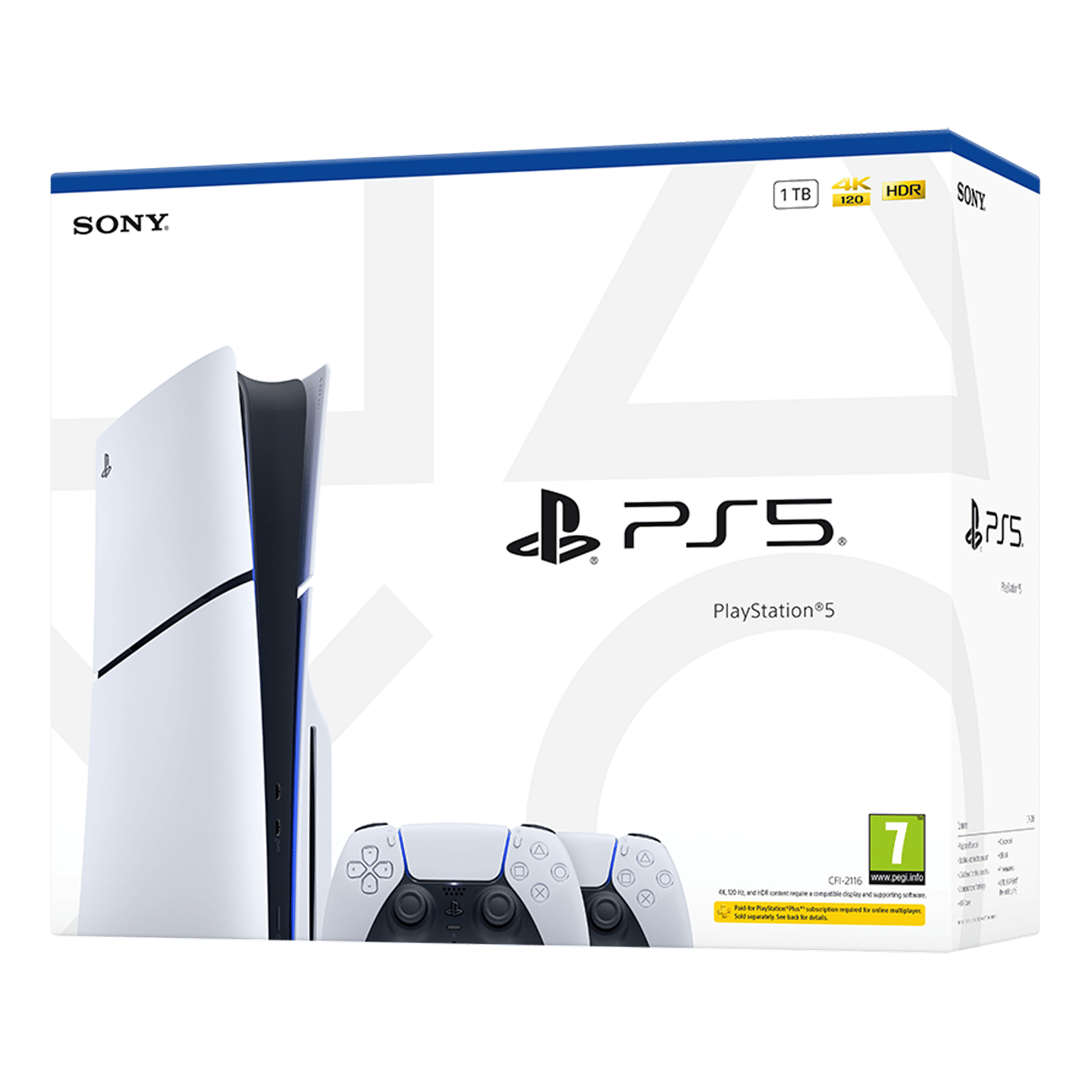 SONY Dual Sense PlayStation 5 1TB SSD Standard Gaming Console Bundle (White)_3
