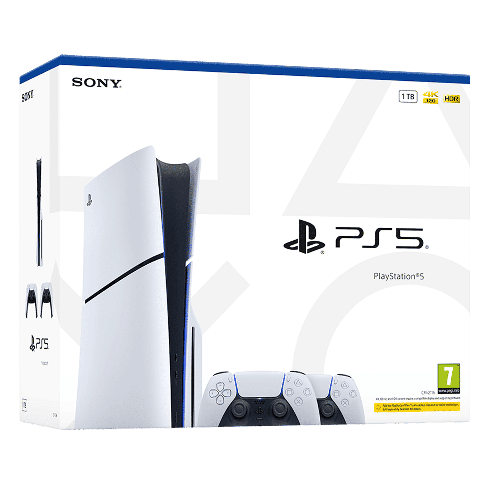 SONY Dual Sense PlayStation 5 1TB SSD Standard Gaming Console Bundle (White)_4