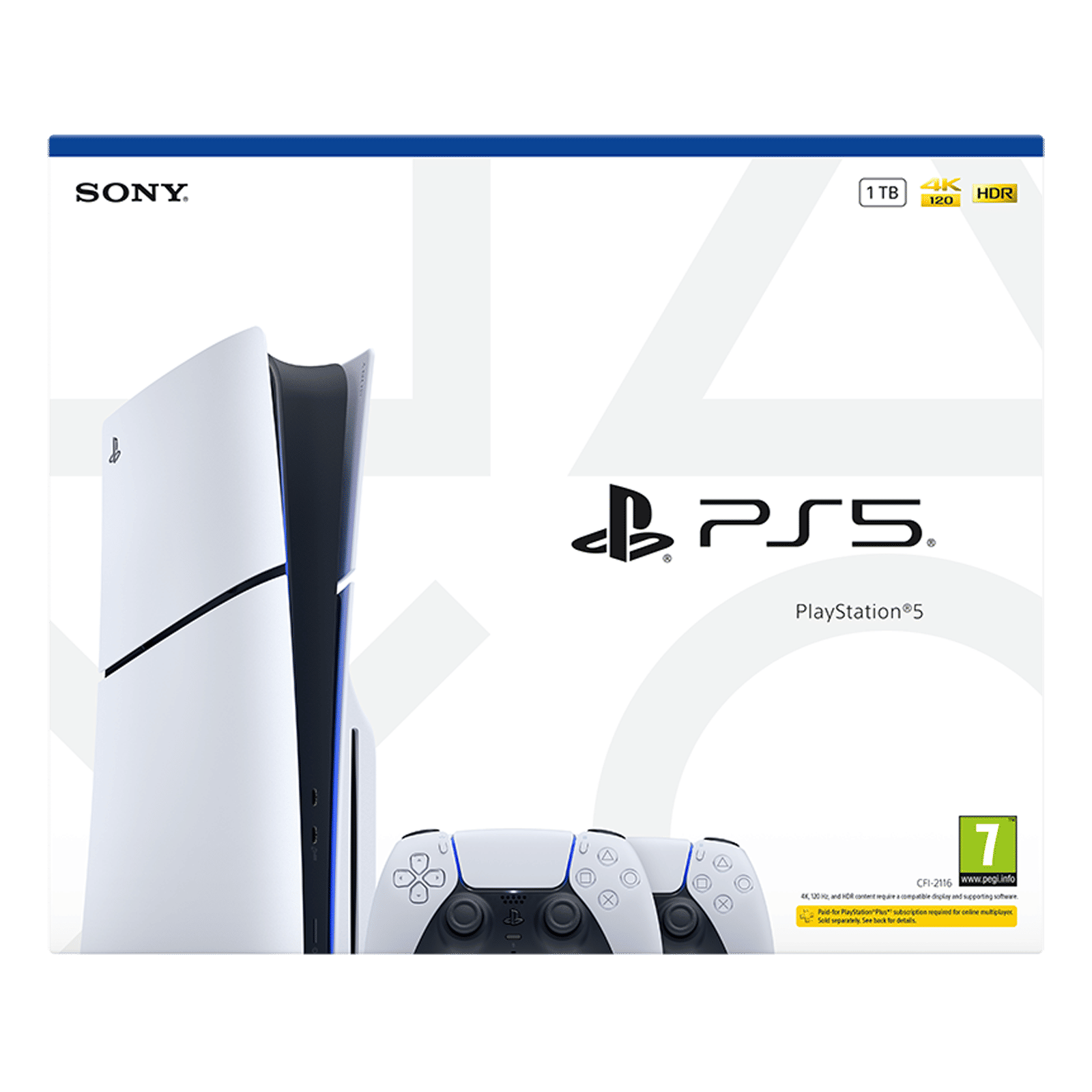 SONY Dual Sense PlayStation 5 1TB SSD Standard Gaming Console Bundle (White)_2