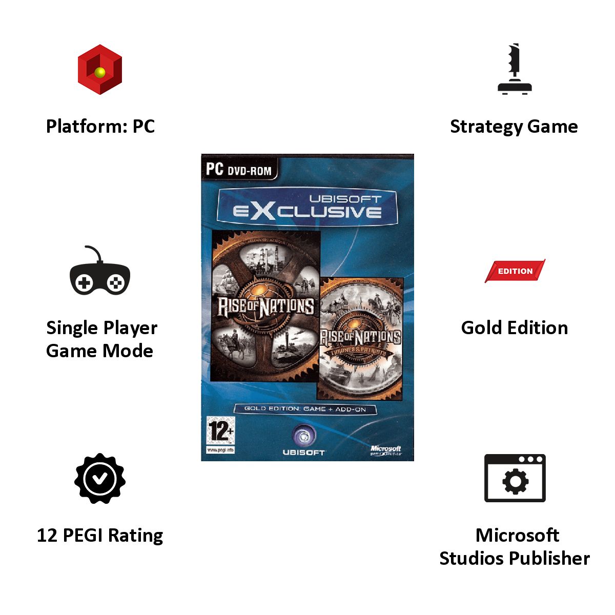 PC Game (Rise of Nations - Gold Edition)_6