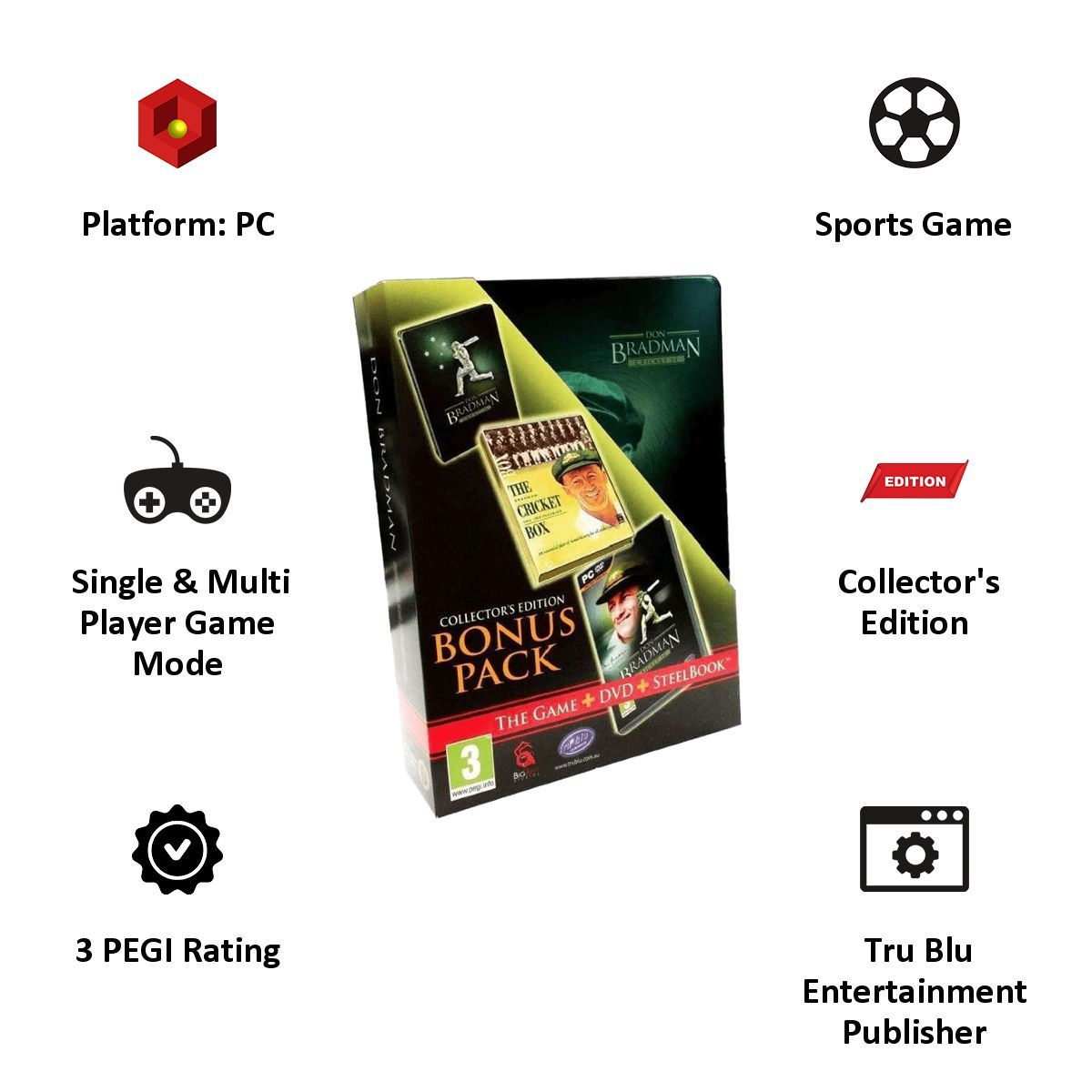 PC Game (Don Bradman - Collector's Edition) PC Game (Don Bradman - Collector's Edition)_3