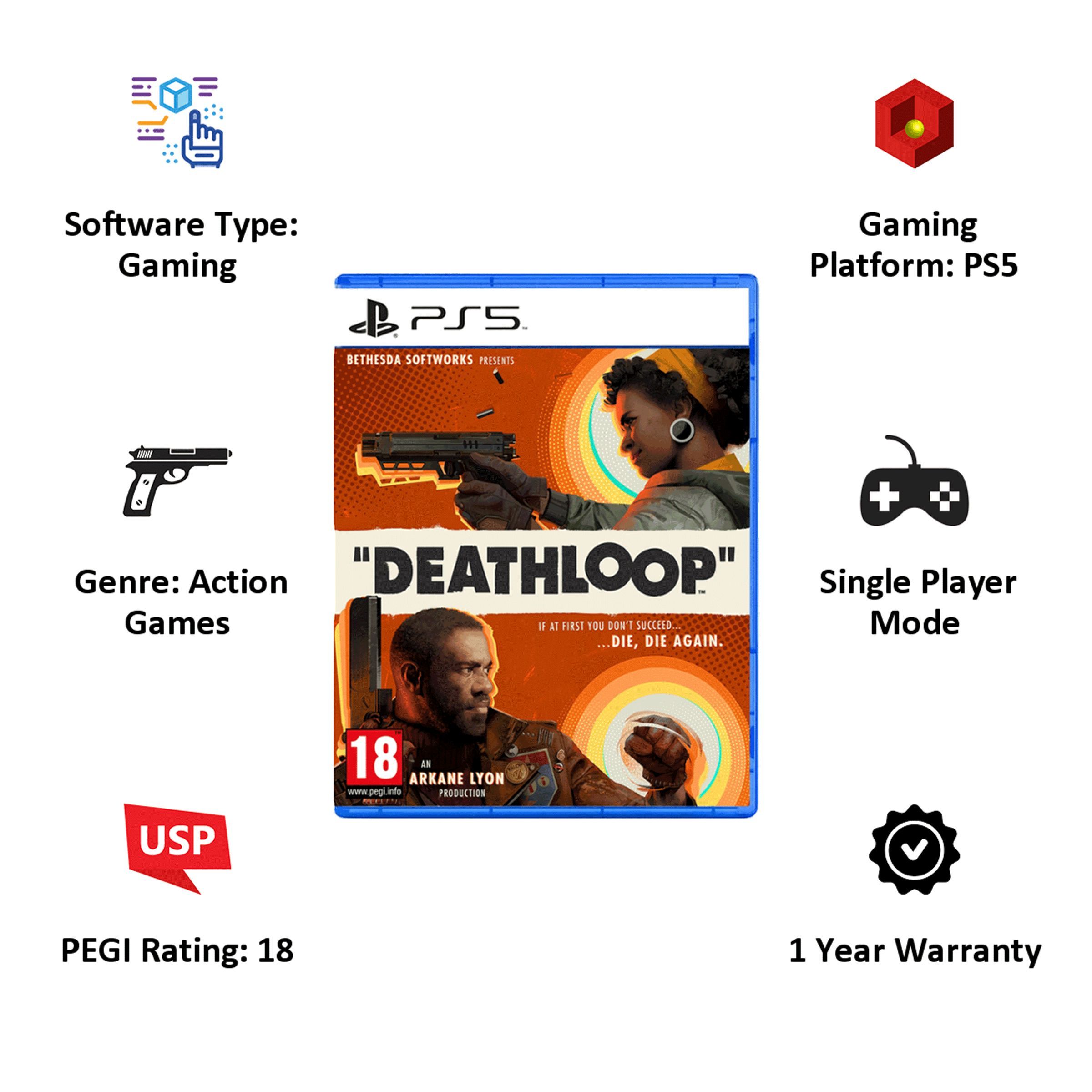 SONY Deathloop For PS5 (Action Games, Standard Edition) SONY Deathloop For PS5 (Action Games, Standard Edition)_6