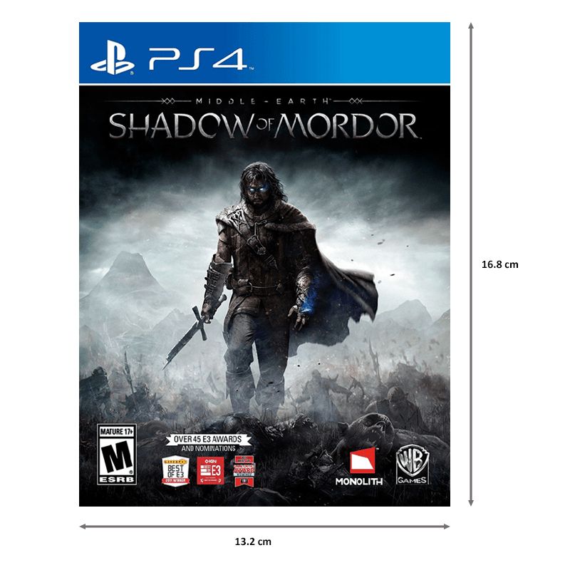 PS4 Game (Middle Earth Shadow of Mordor)_2