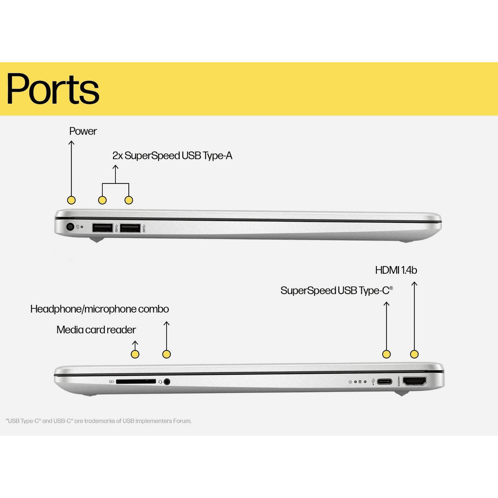 HP 15S-FQ5327TU Intel Core i3 12th Gen Laptop (8GB, 512GB SSD, Windows 11 Home, 15.6 Inch Full HD Display, MS Office 2021, Natural Silver, 1.69 KG)_6