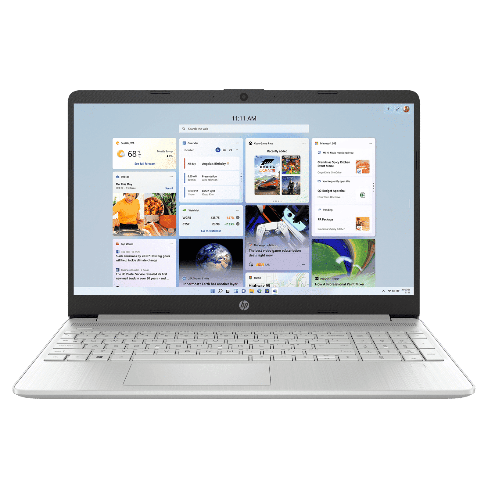 HP 15S-FQ5327TU Intel Core i3 12th Gen Laptop (8GB, 512GB SSD, Windows 11 Home, 15.6 Inch Full HD Display, MS Office 2021, Natural Silver, 1.69 KG)_1