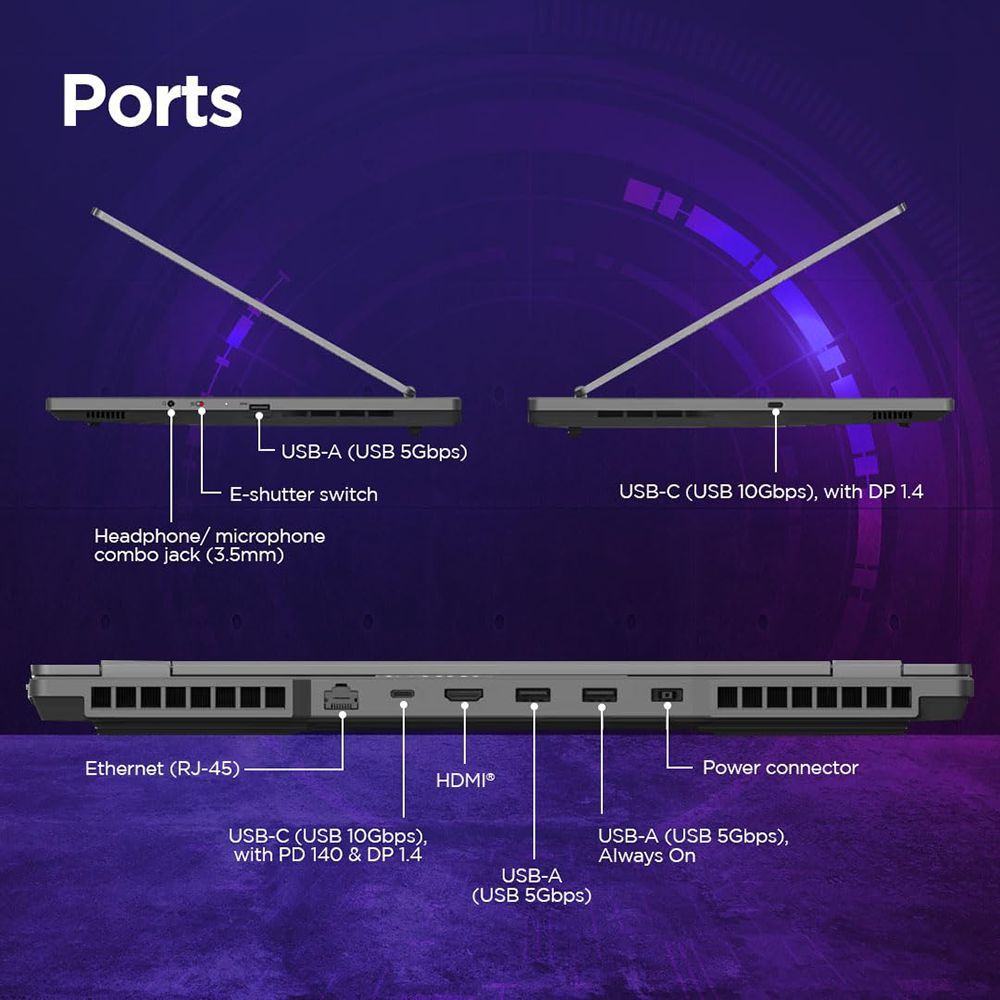 Lenovo Legion 5 15IRX9 Intel Core i7 13th Gen Gaming Laptop (24GB, 512GB SSD, Windows 11 Home, 8GB Graphics, 15.6 inch 144 Hz Full HD IPS Display, NVIDIA GeForce RTX 4060, MS Office Home 2024, Storm Grey, 2.32 KG) Lenovo Legion 5 15IRX9 Intel Core i7 13th Gen Gaming Laptop (24GB, 512GB SSD, Windows 11 Home, 8GB Graphics, 15.6 inch 144 Hz Full HD IPS Display, NVIDIA GeForce RTX 4060, MS Office Home 2024, Storm Grey, 2.32 KG)_12