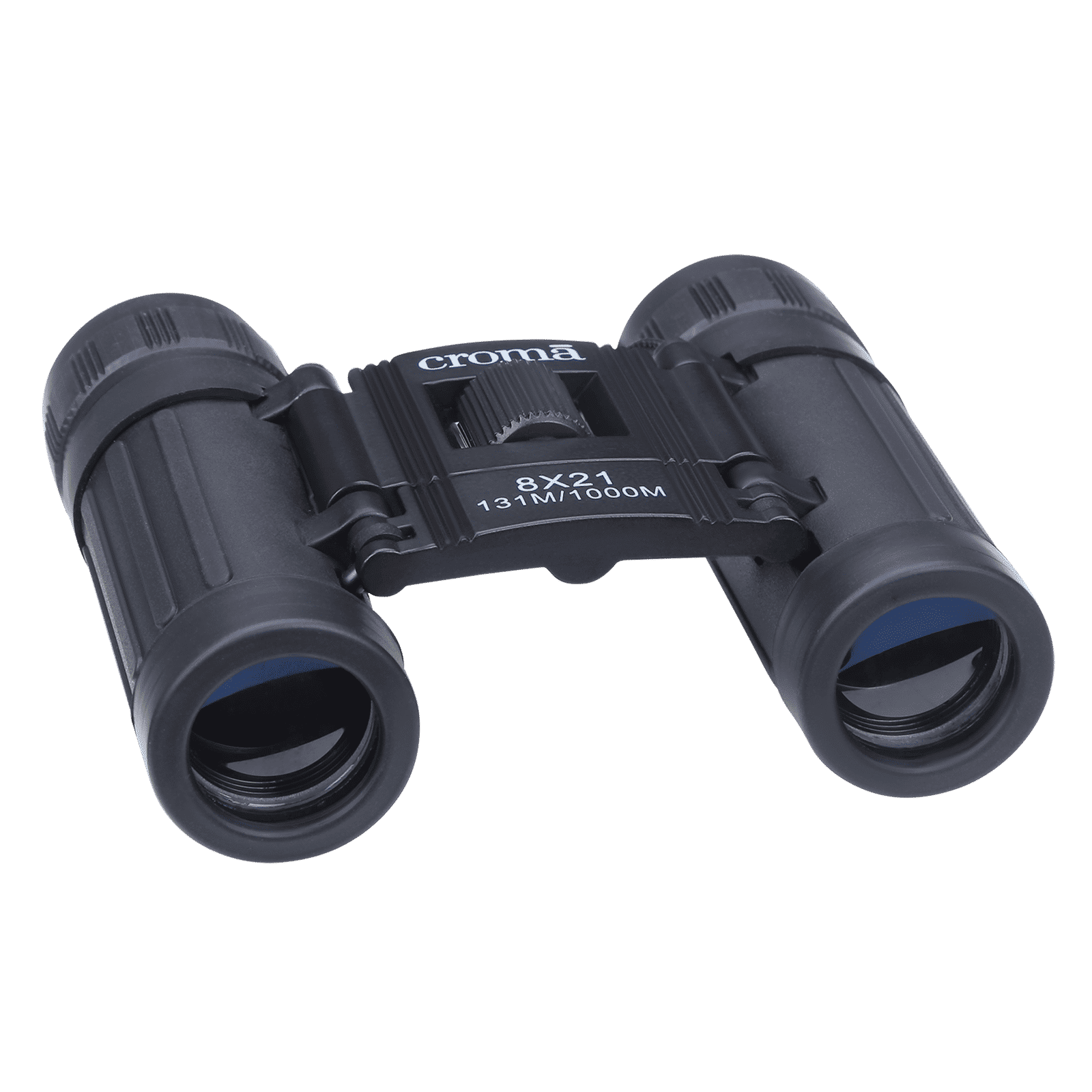 Croma 8 x 21 mm Optical Binoculars (Central Focusing Wheel, CRSI821BNC016551T01, Black)_2