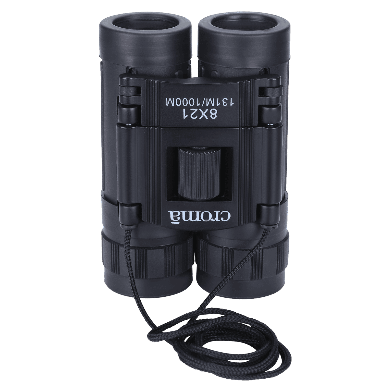 Croma 8 x 21 mm Optical Binoculars (Central Focusing Wheel, CRSI821BNC016551T01, Black)_3