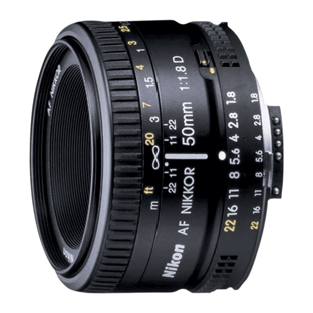 Nikon AF NIKKOR 50mm f/1.8 - f/22 Standard Prime Lens for Nikon F Mount (Manual Aperture Control)_5